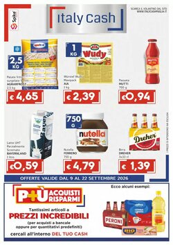 Volantino promozionale Italy Cash  valide dal 09/09/2026