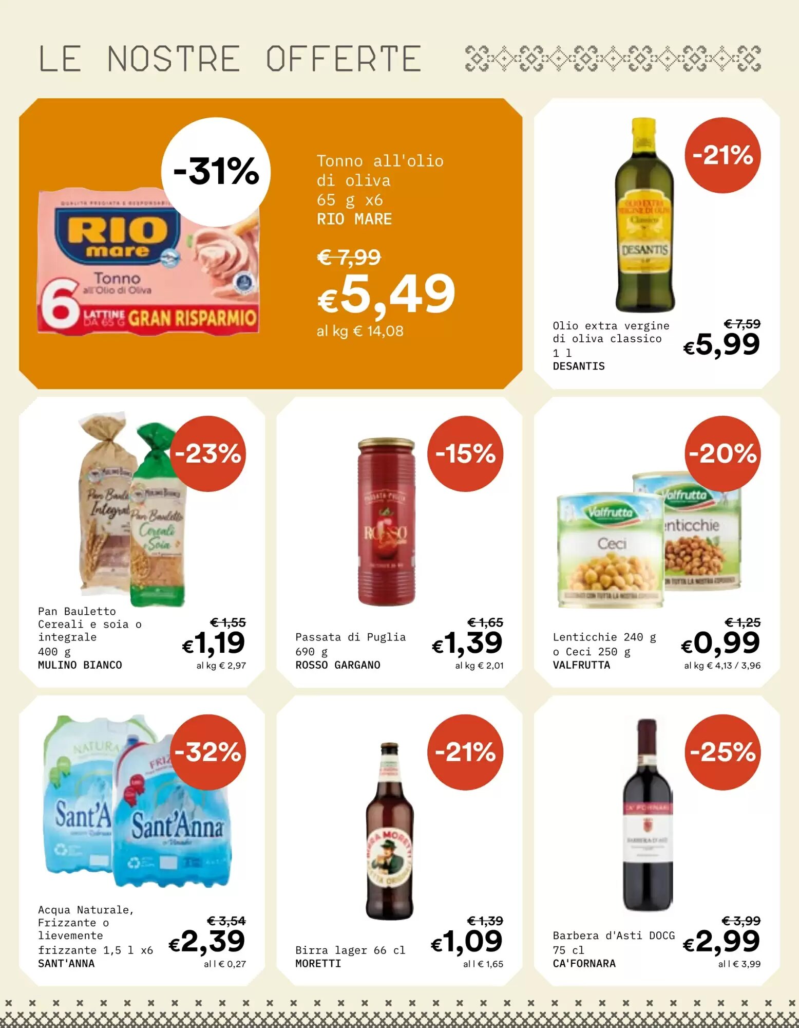 Volantino promozionale Borello Supermercati  valide dal 09/09/2026 - Pagina 10.