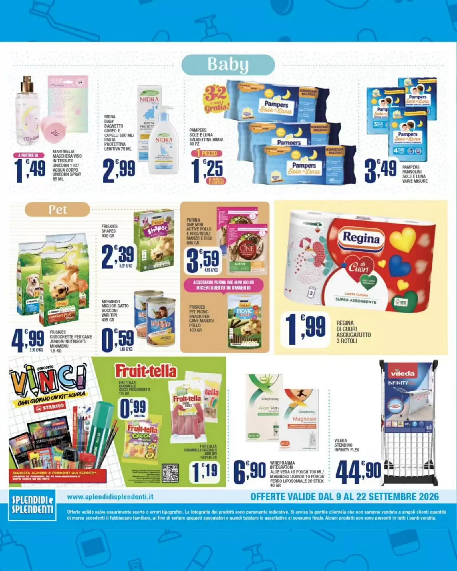 Volantino promozionale Splendidi e Splendenti  valide dal 09/09/2026 - Pagina 12.