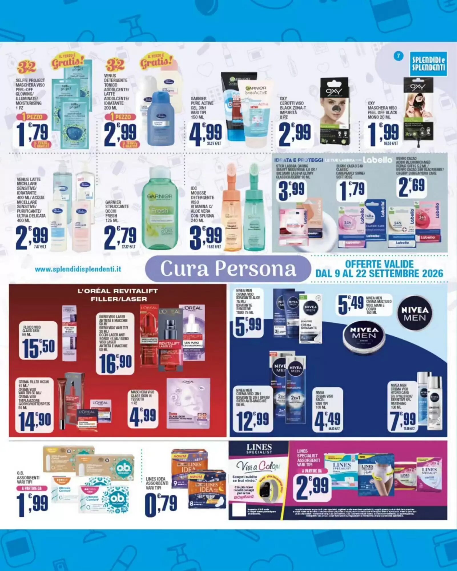 Volantino promozionale Splendidi e Splendenti  valide dal 09/09/2026 - Pagina 7.