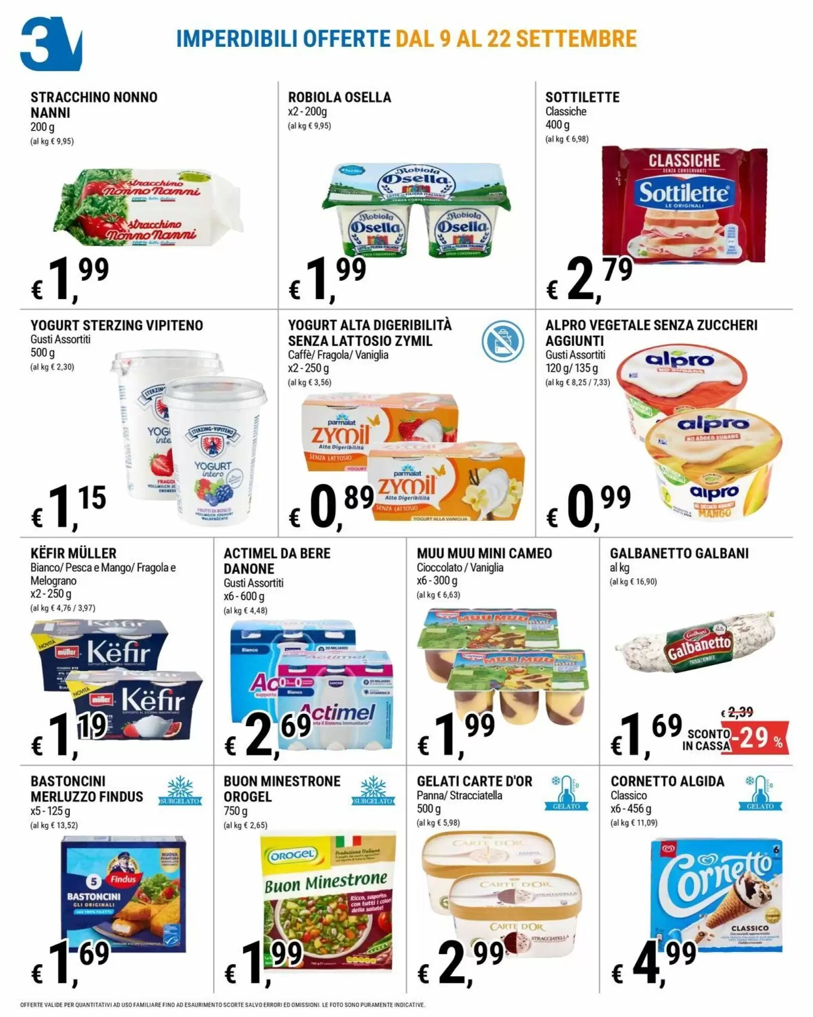 Volantino promozionale Tre Valli Supermercato  valide dal 09/09/2026 - Pagina 10.