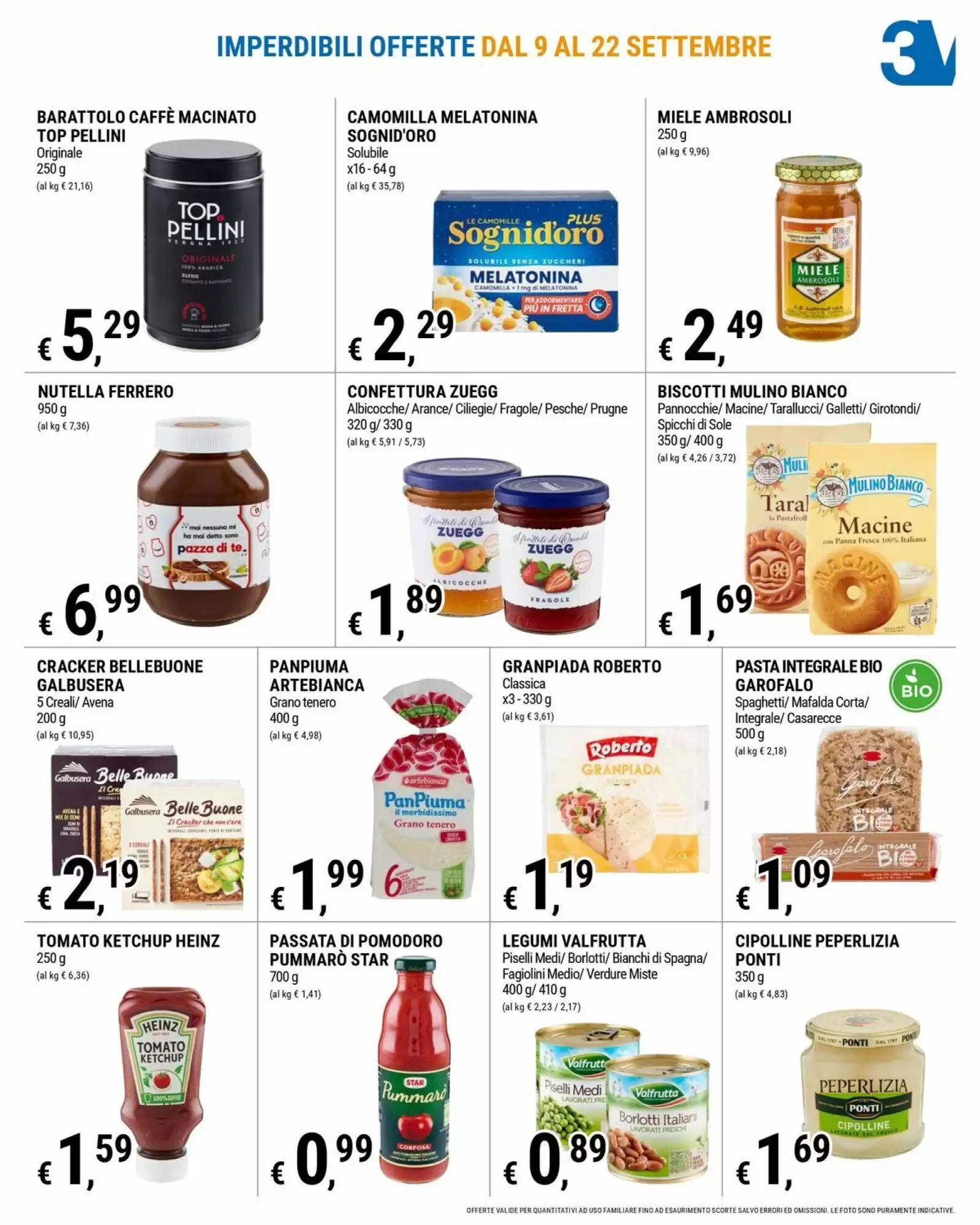 Volantino promozionale Tre Valli Supermercato  valide dal 09/09/2026 - Pagina 11.