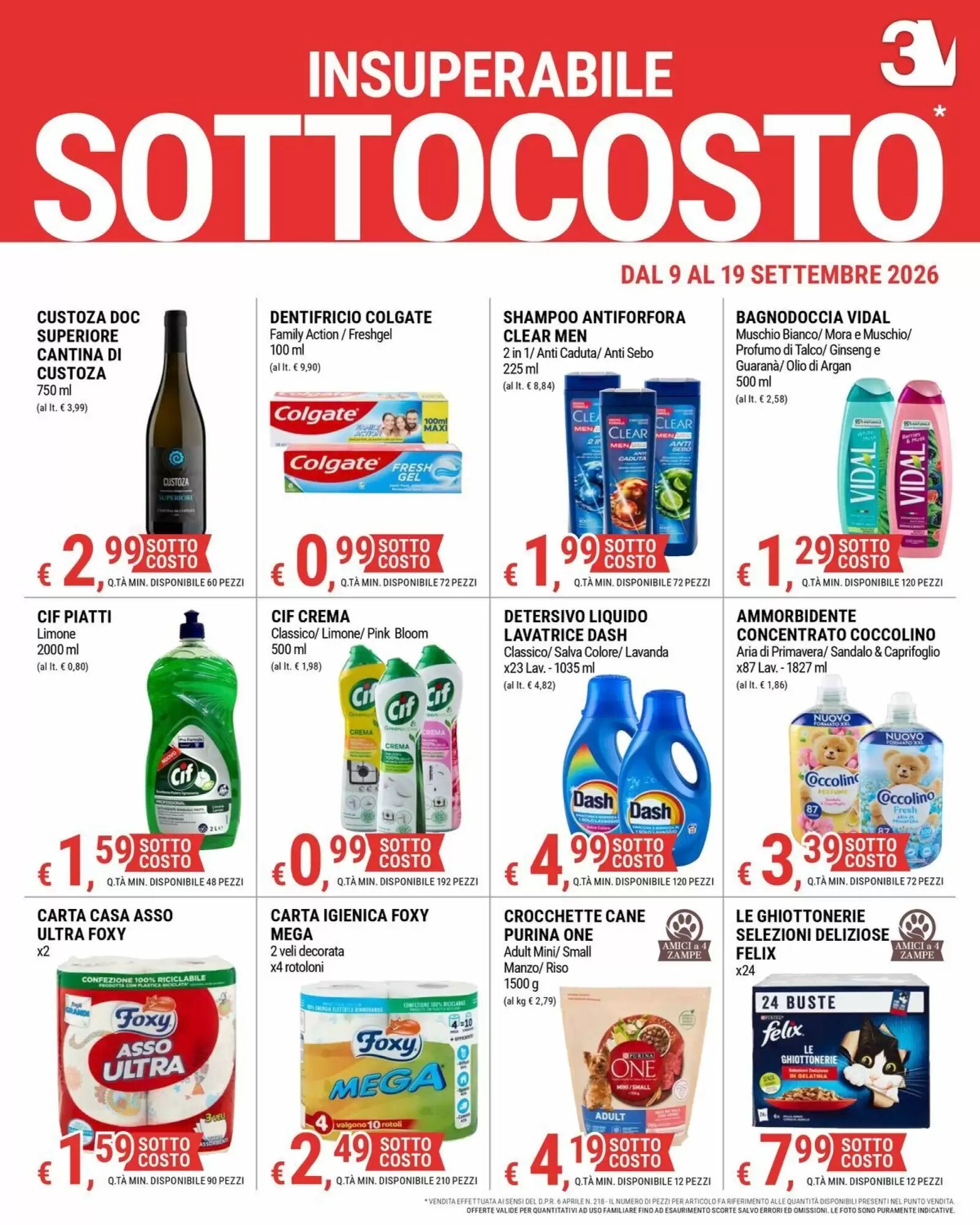 Volantino promozionale Tre Valli Supermercato  valide dal 09/09/2026 - Pagina 5.