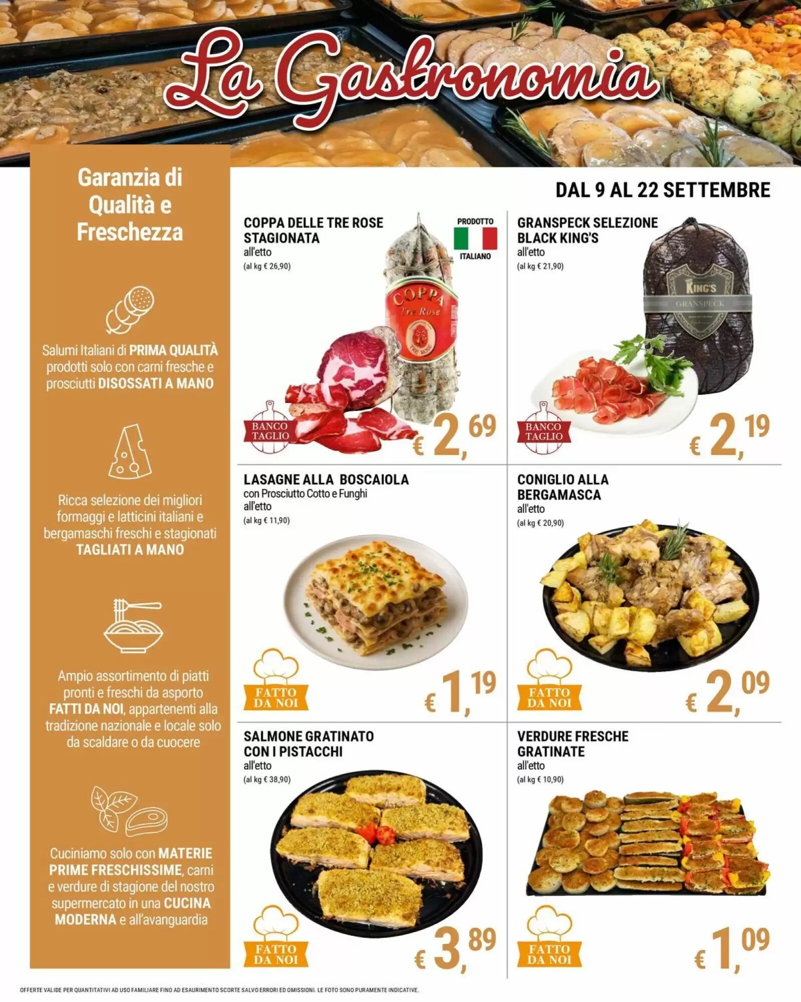 Volantino promozionale Tre Valli Supermercato  valide dal 09/09/2026 - Pagina 8.