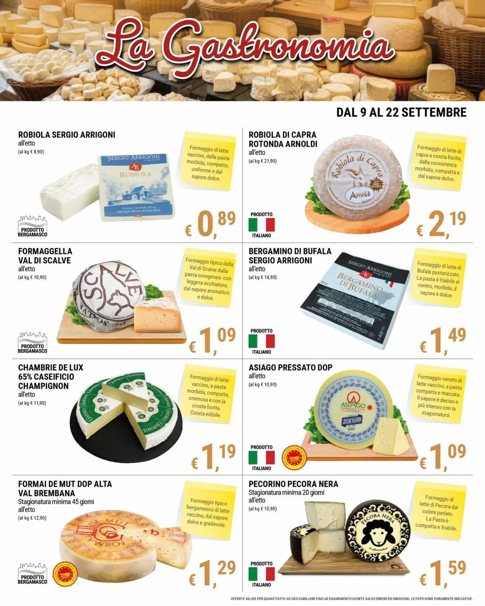Volantino promozionale Tre Valli Supermercato  valide dal 09/09/2026 - Pagina 9.