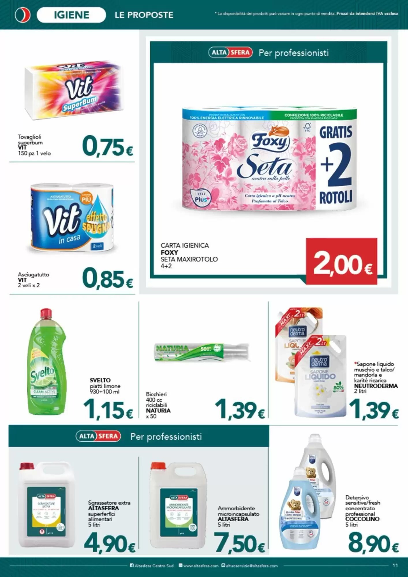 Volantino promozionale Altasfera  valide dal 09/09/2026 - Pagina 11.