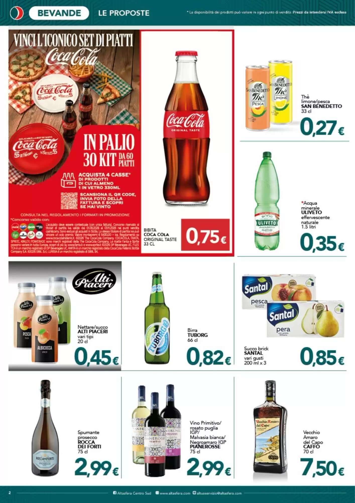 Volantino promozionale Altasfera  valide dal 09/09/2026 - Pagina 2.