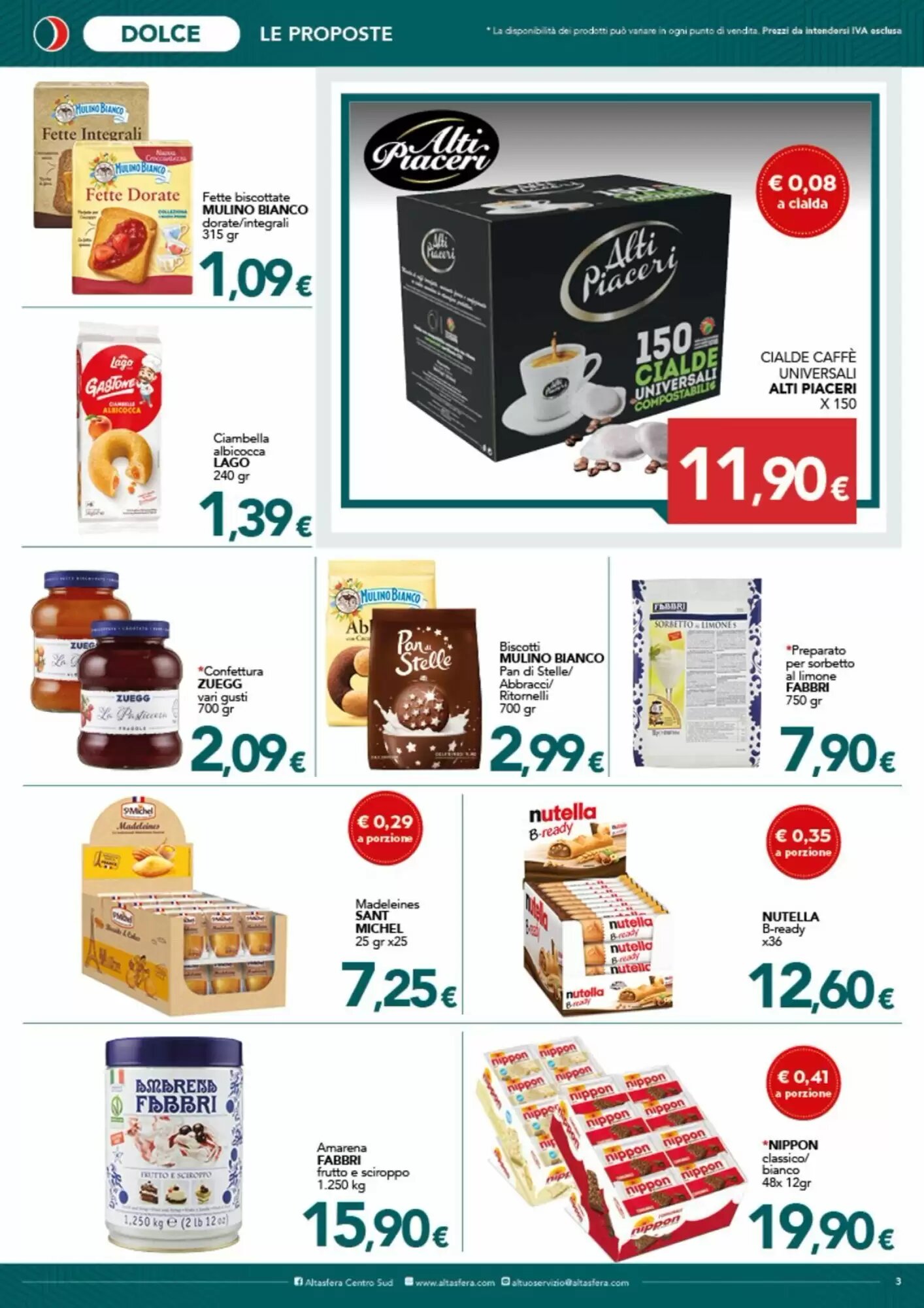 Volantino promozionale Altasfera  valide dal 09/09/2026 - Pagina 3.