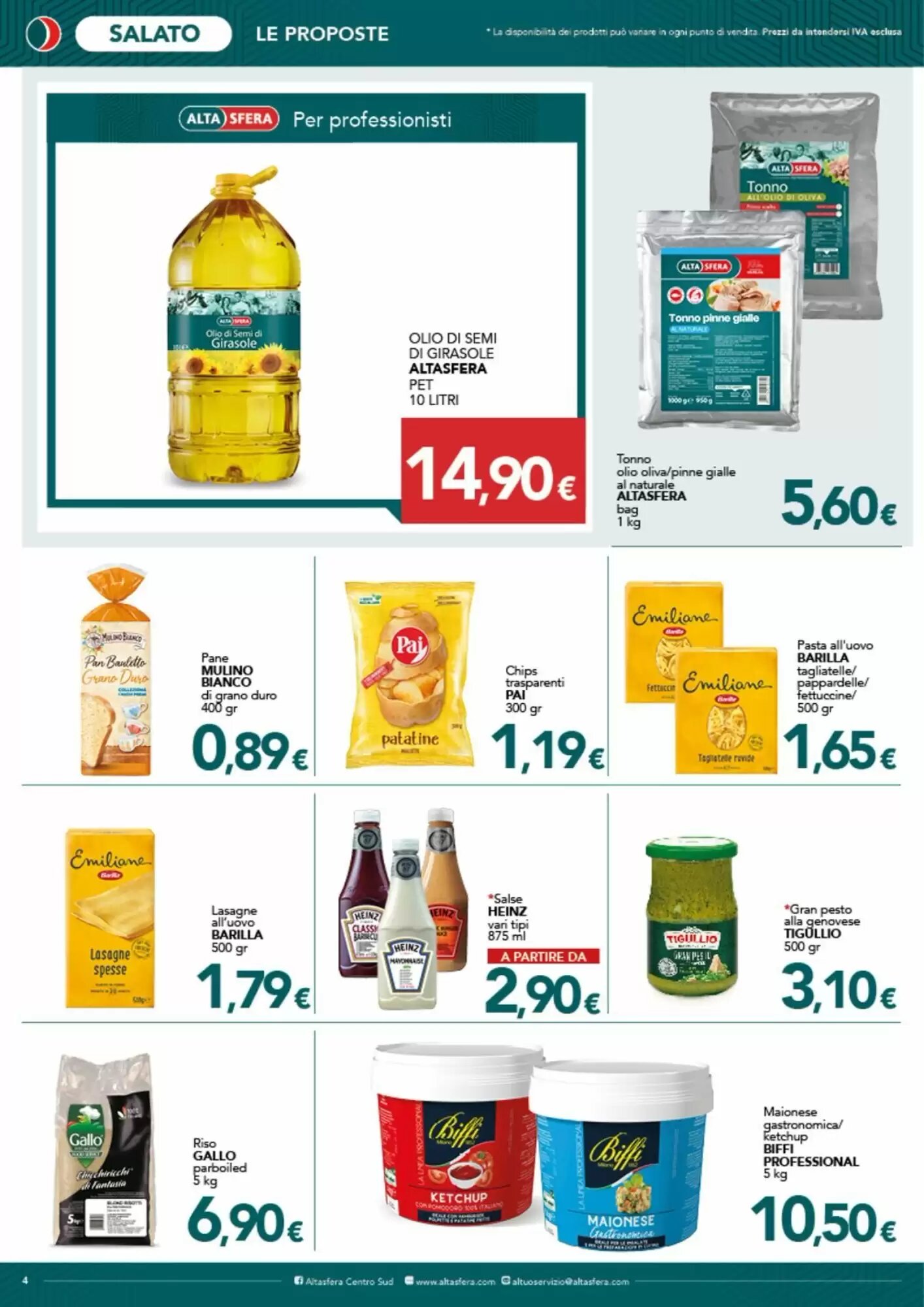 Volantino promozionale Altasfera  valide dal 09/09/2026 - Pagina 4.