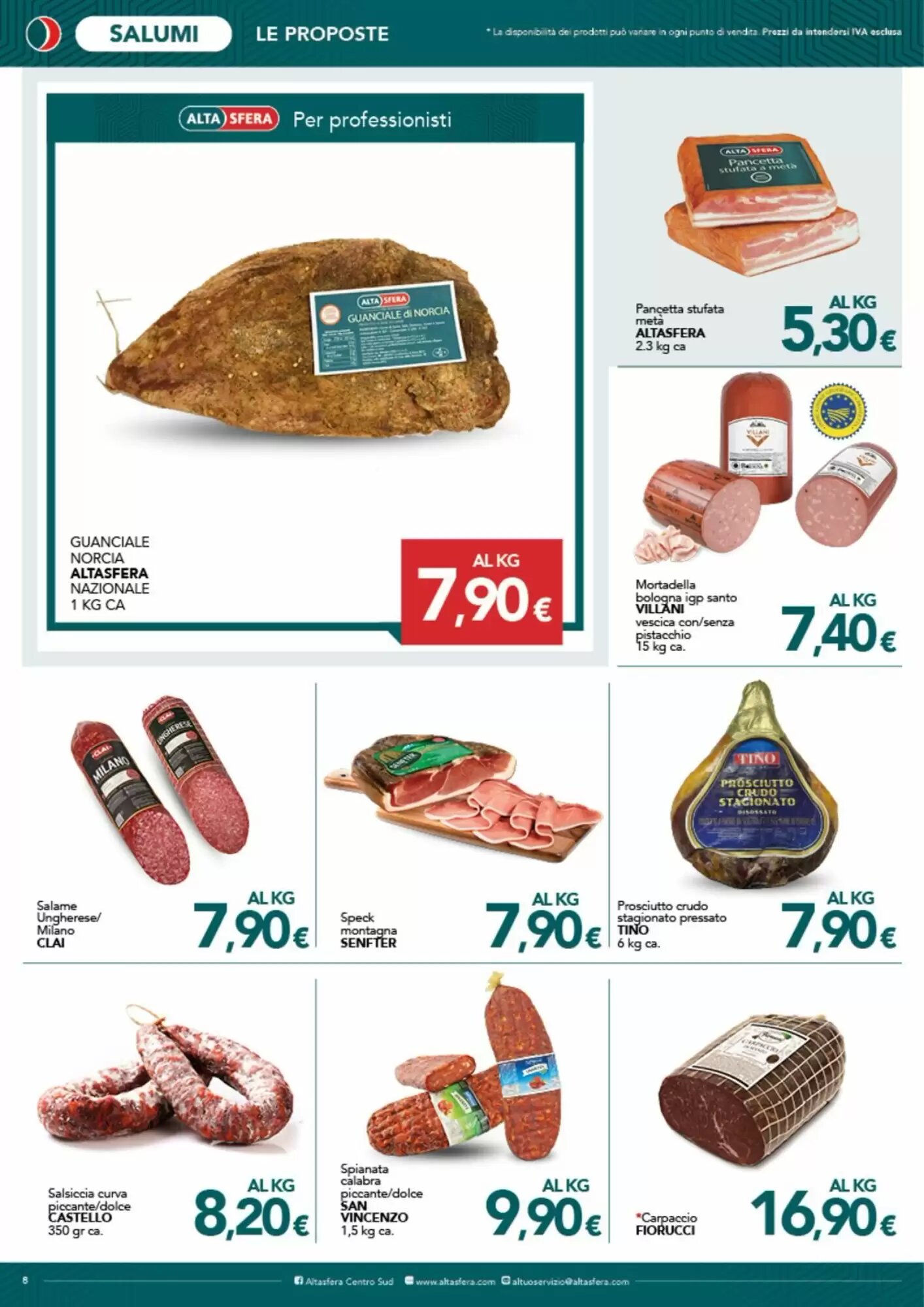 Volantino promozionale Altasfera  valide dal 09/09/2026 - Pagina 8.