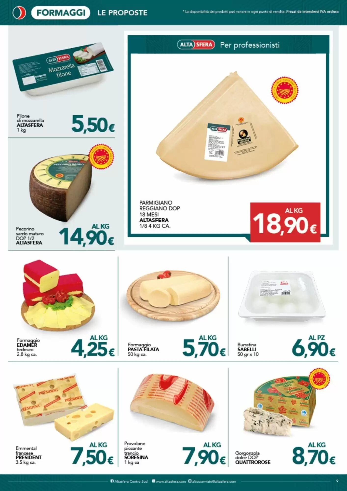 Volantino promozionale Altasfera  valide dal 09/09/2026 - Pagina 9.