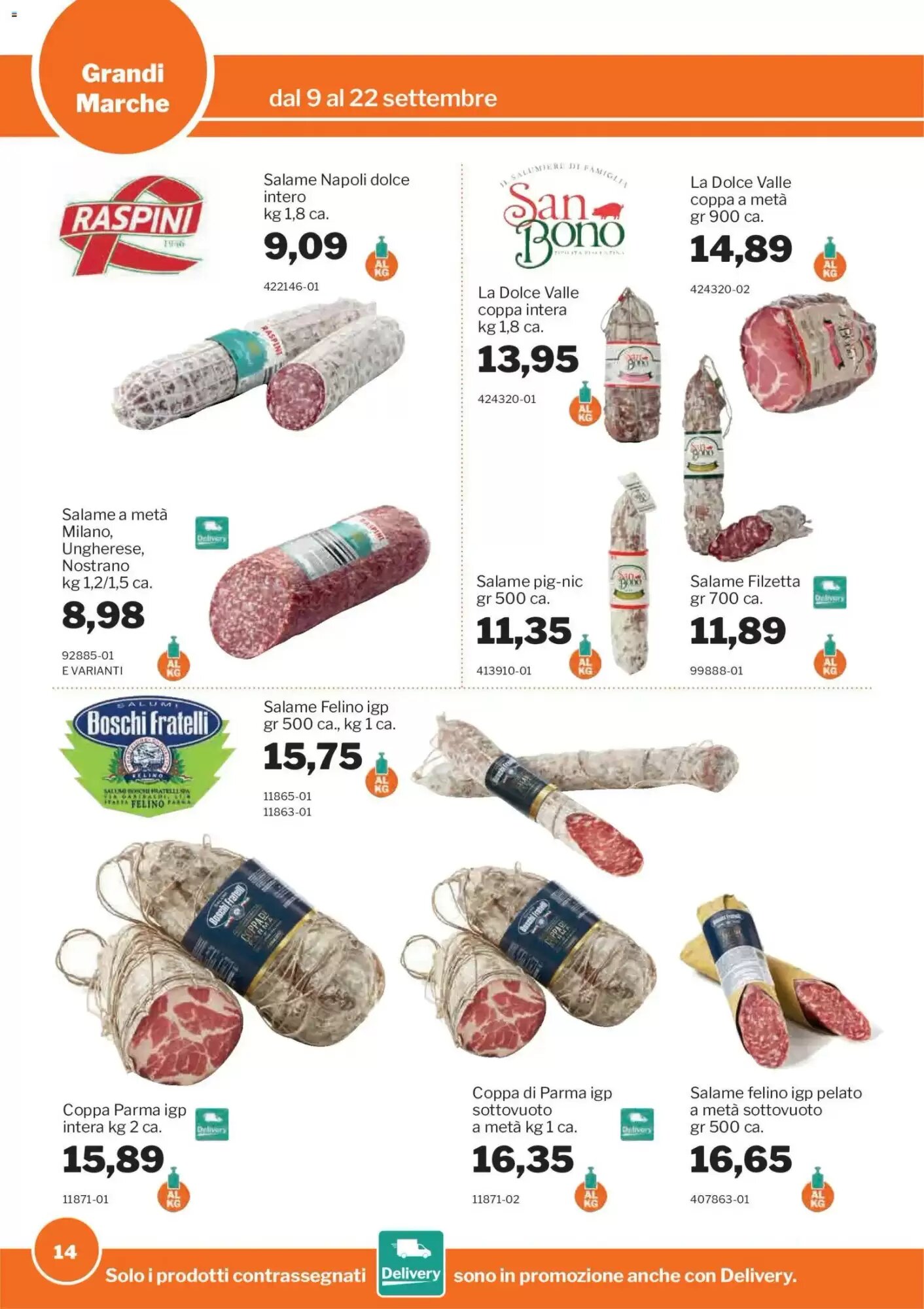 Volantino promozionale GrosMarket  valide dal 09/09/2026 - Pagina 14.