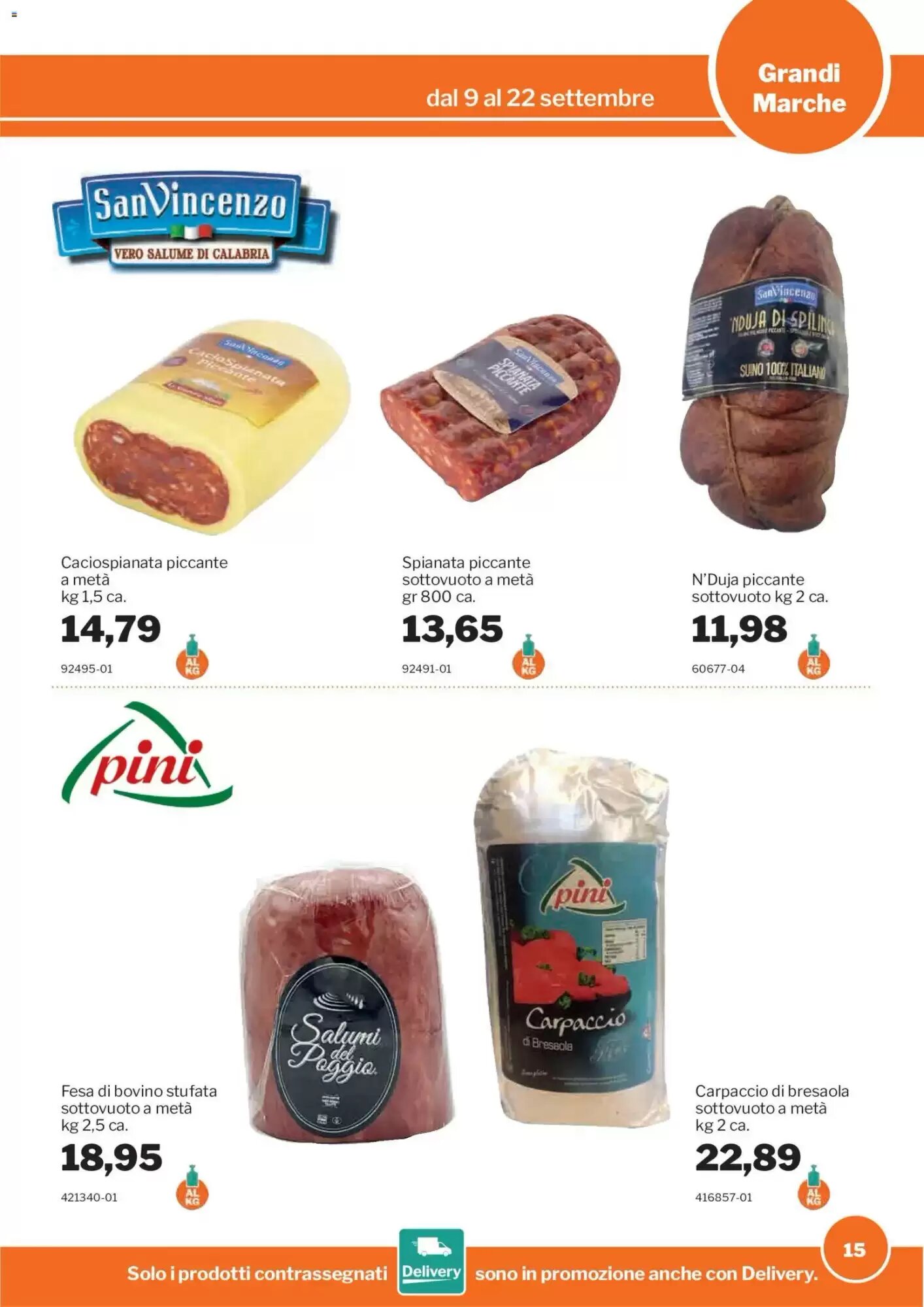 Volantino promozionale GrosMarket  valide dal 09/09/2026 - Pagina 15.