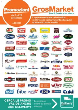 Volantino promozionale GrosMarket  valide dal 09/09/2026