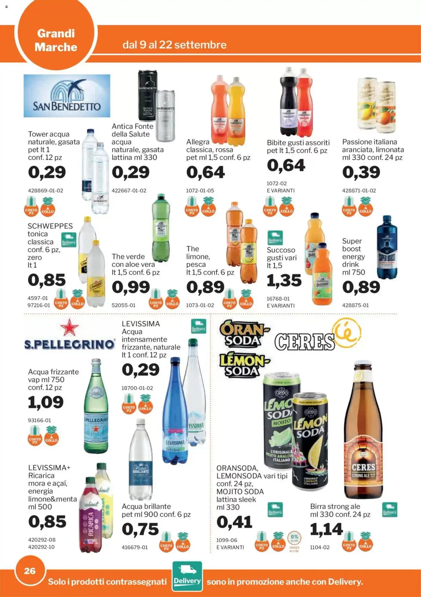 Volantino promozionale GrosMarket  valide dal 09/09/2026 - Pagina 26.