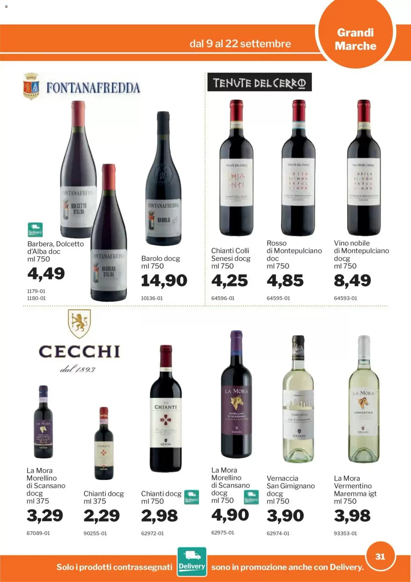 Volantino promozionale GrosMarket  valide dal 09/09/2026 - Pagina 31.