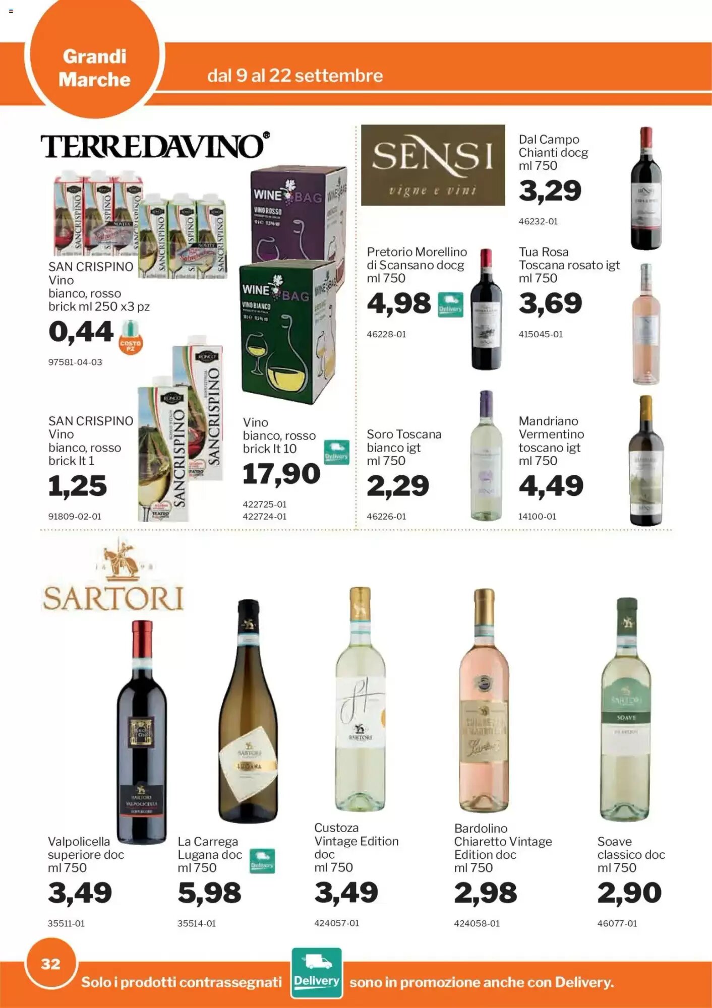 Volantino promozionale GrosMarket  valide dal 09/09/2026 - Pagina 32.