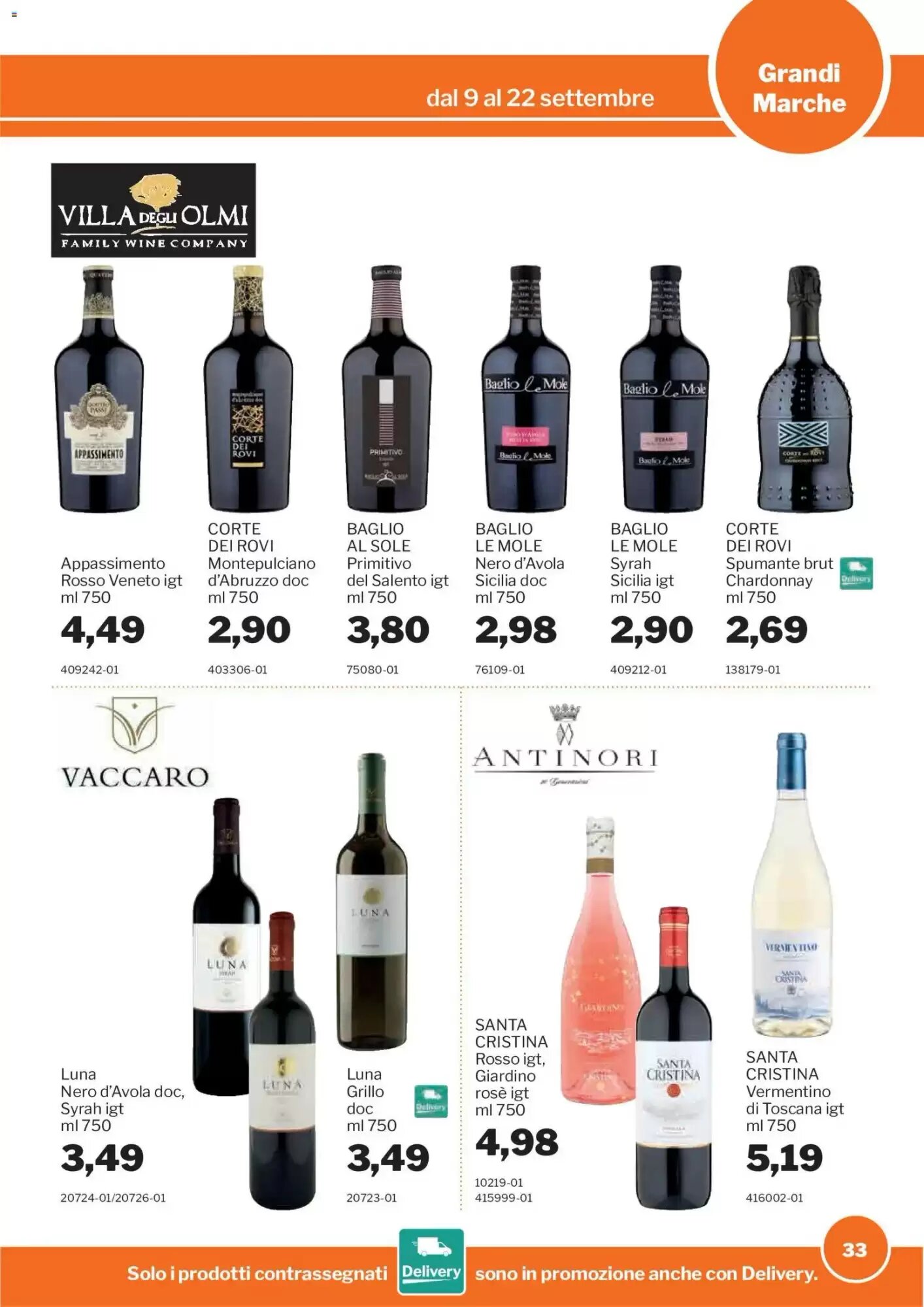 Volantino promozionale GrosMarket  valide dal 09/09/2026 - Pagina 33.