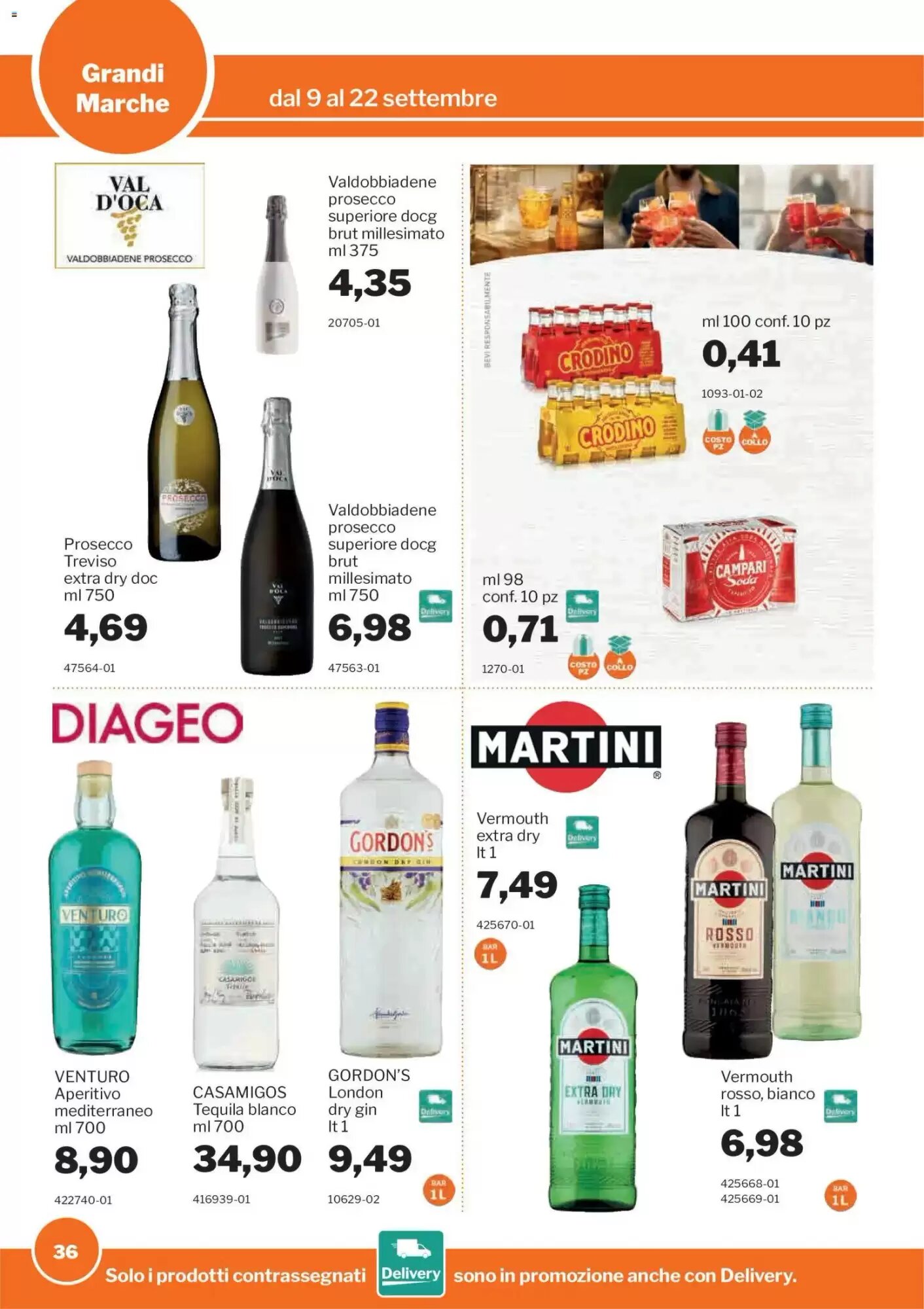 Volantino promozionale GrosMarket  valide dal 09/09/2026 - Pagina 36.