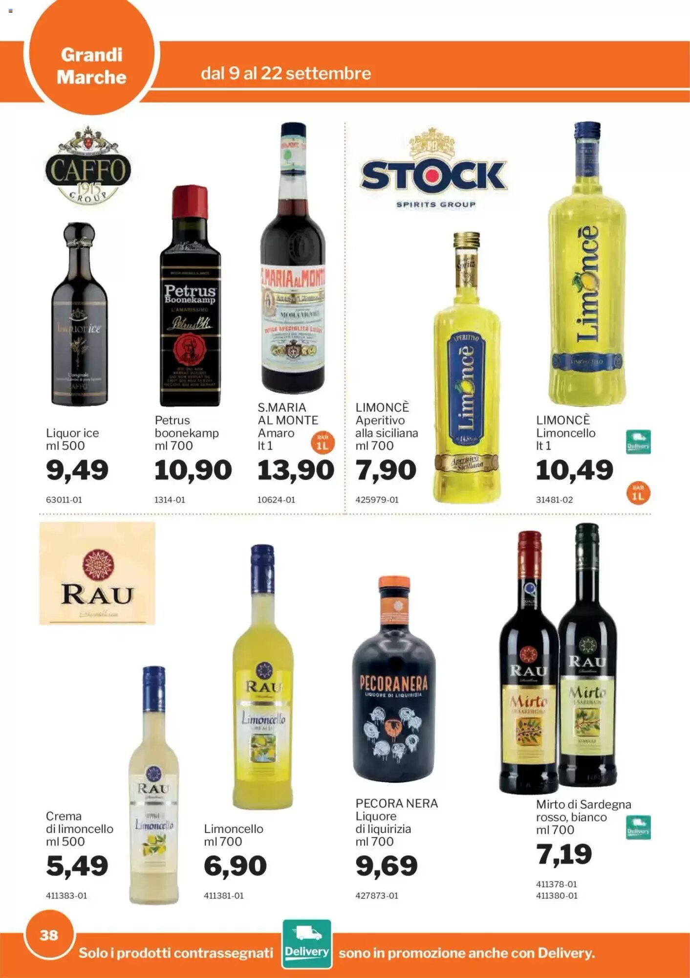 Volantino promozionale GrosMarket  valide dal 09/09/2026 - Pagina 38.
