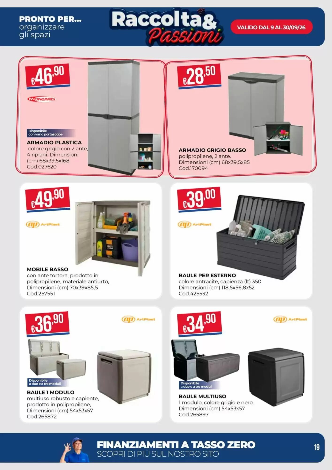 Volantino promozionale Pronto Hobby  valide dal 09/09/2026 - Pagina 19.