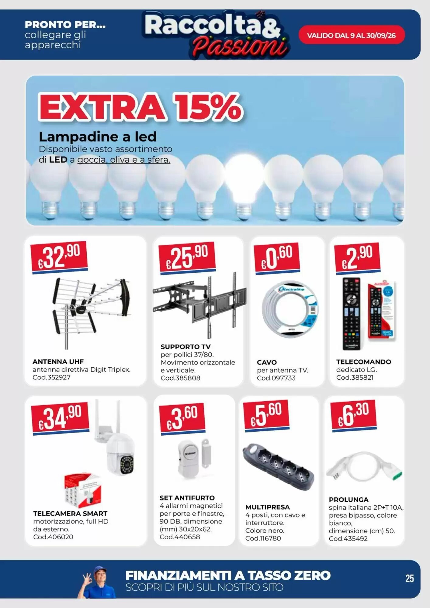 Volantino promozionale Pronto Hobby  valide dal 09/09/2026 - Pagina 25.