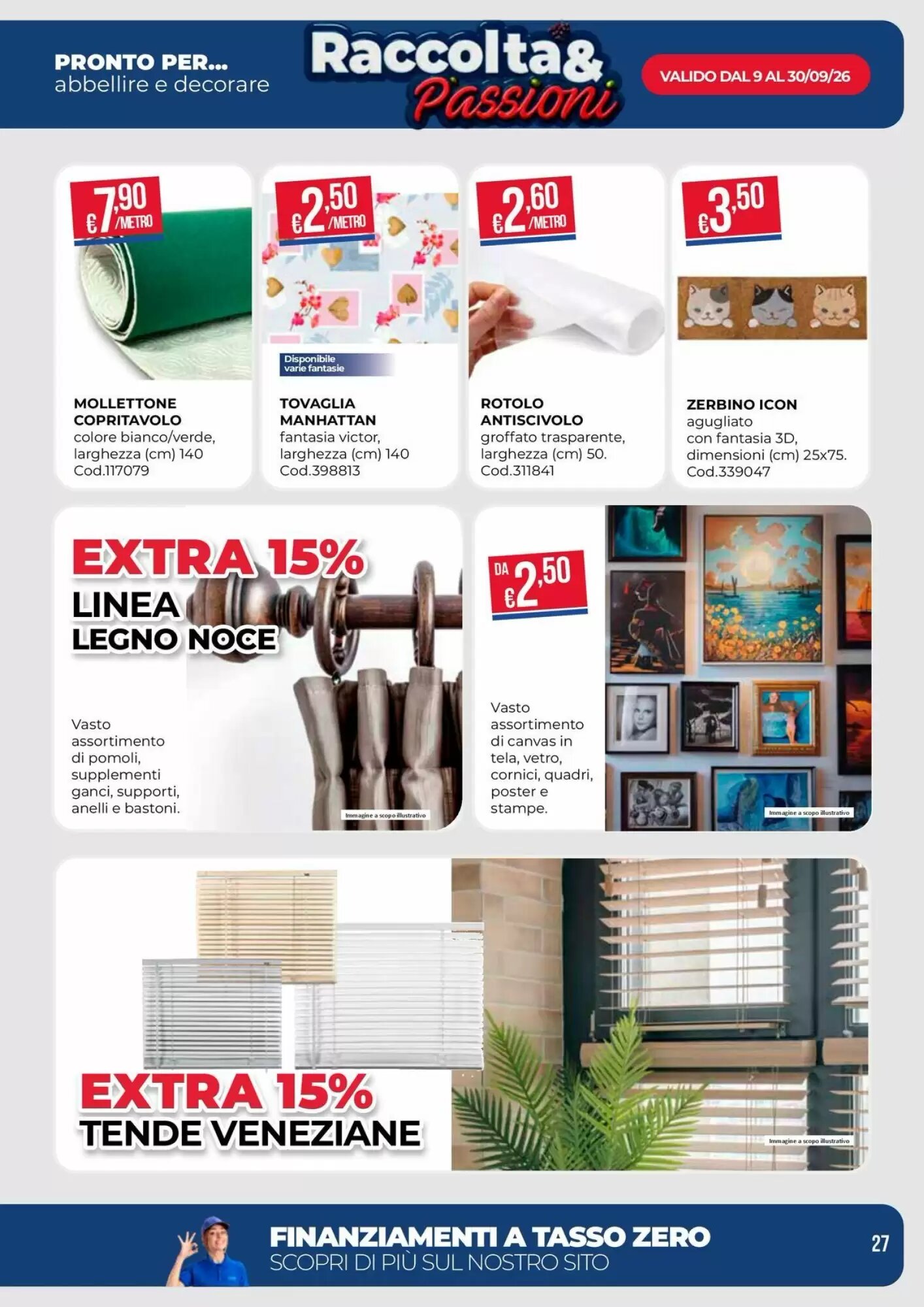Volantino promozionale Pronto Hobby  valide dal 09/09/2026 - Pagina 27.