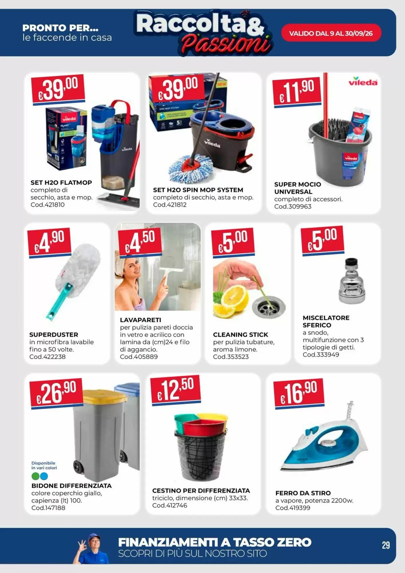 Volantino promozionale Pronto Hobby  valide dal 09/09/2026 - Pagina 29.