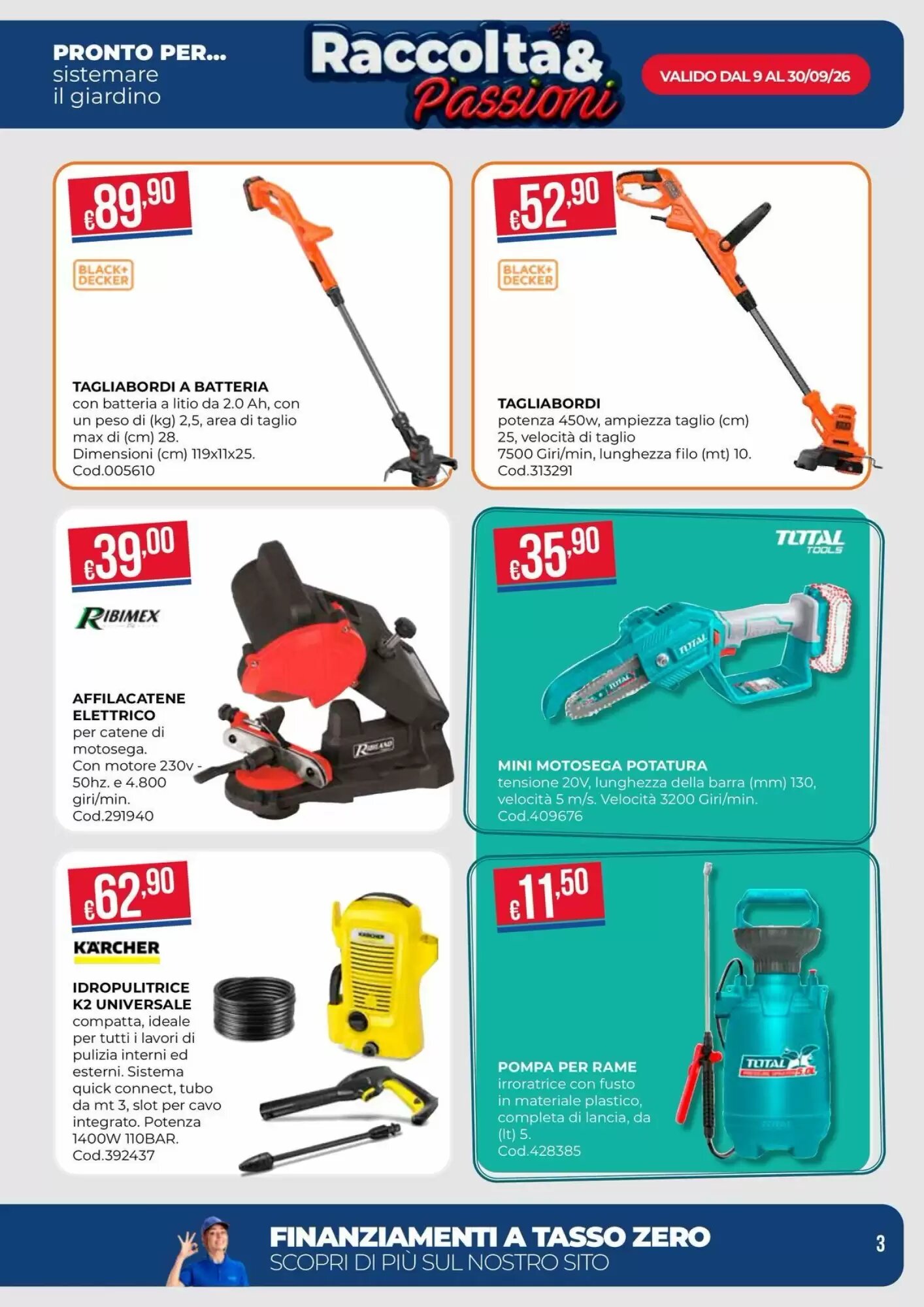 Volantino promozionale Pronto Hobby  valide dal 09/09/2026 - Pagina 3.