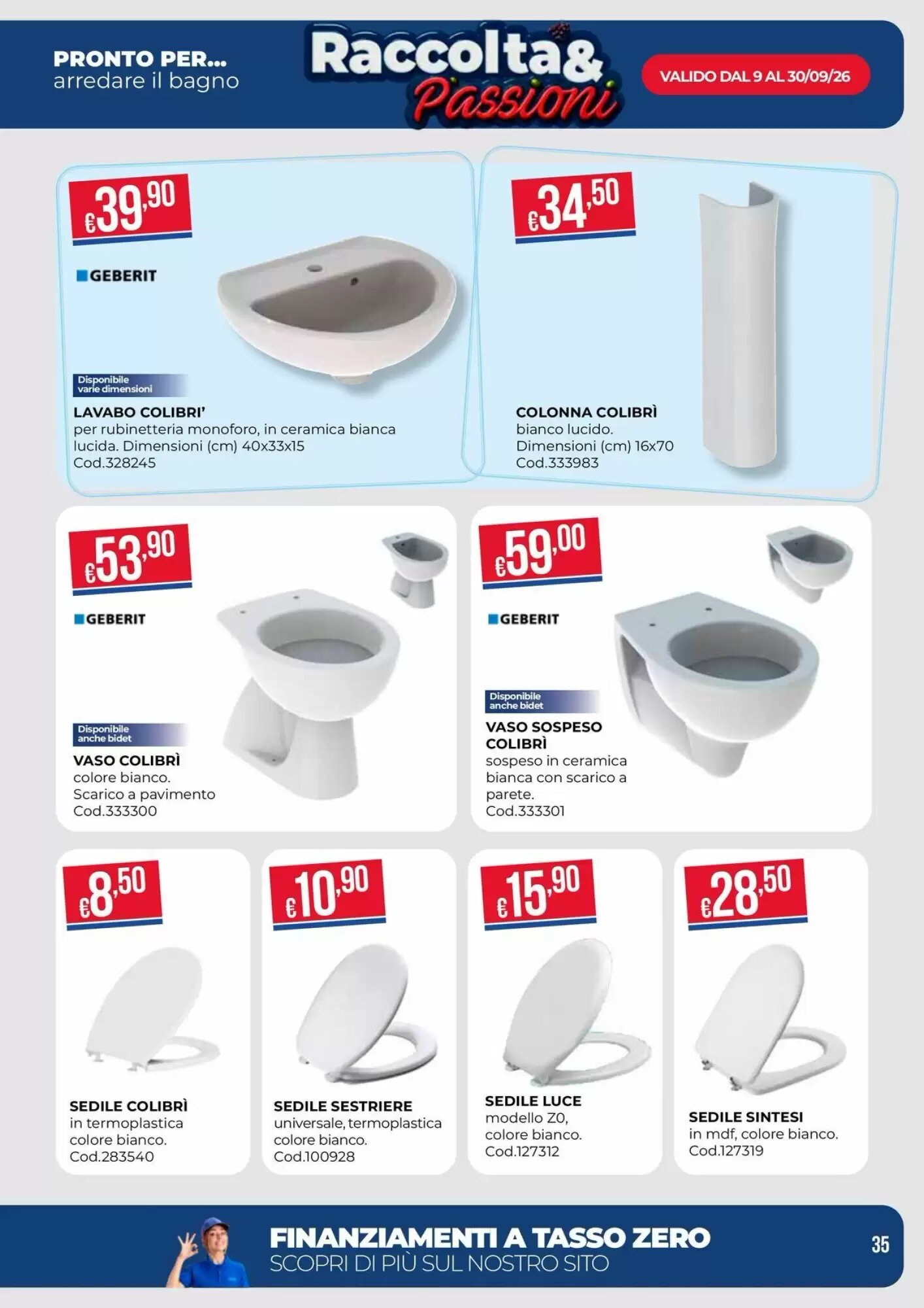 Volantino promozionale Pronto Hobby  valide dal 09/09/2026 - Pagina 35.
