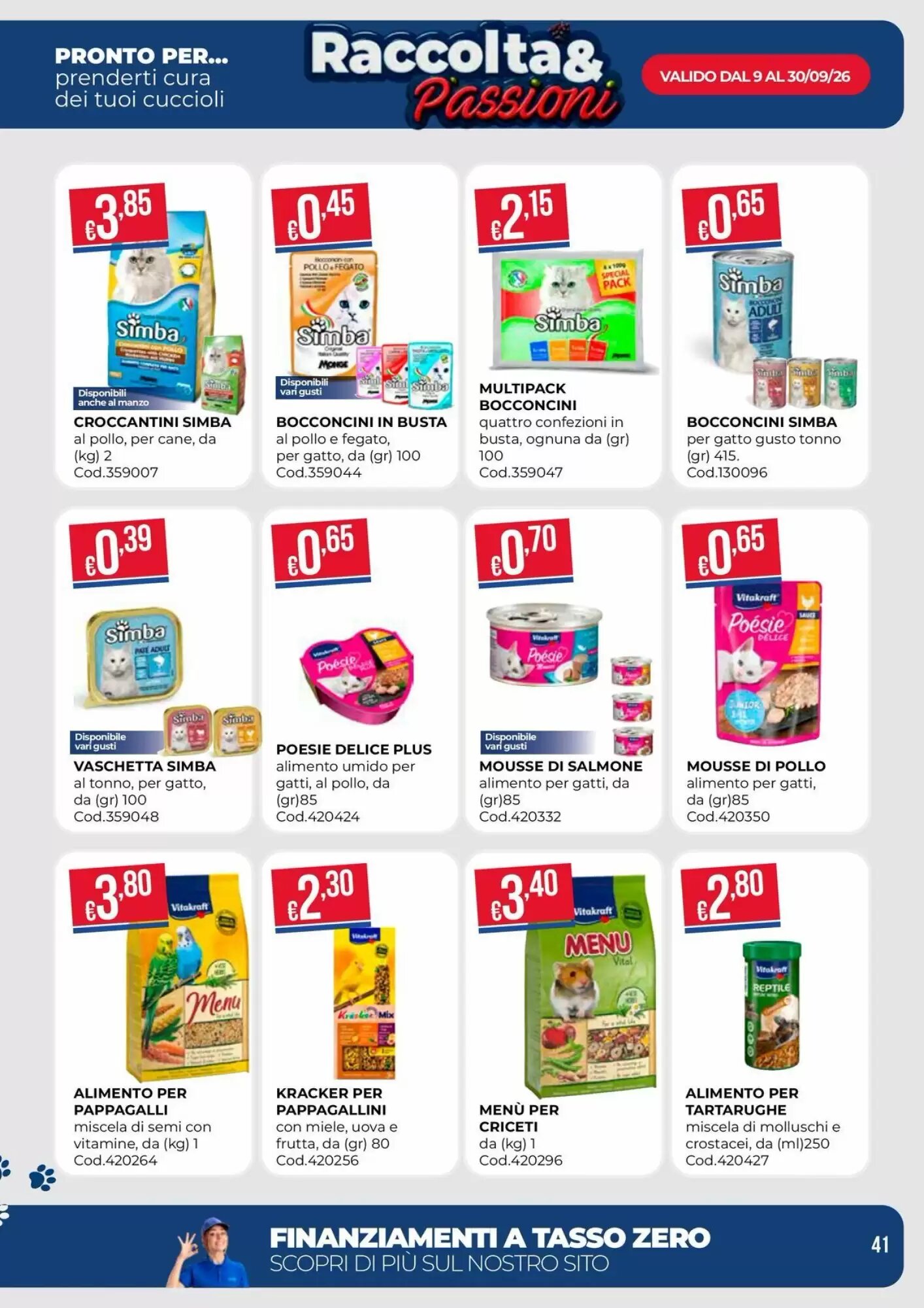 Volantino promozionale Pronto Hobby  valide dal 09/09/2026 - Pagina 41.