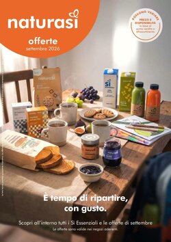 Volantino promozionale NaturaSì  valide dal 09/09/2026