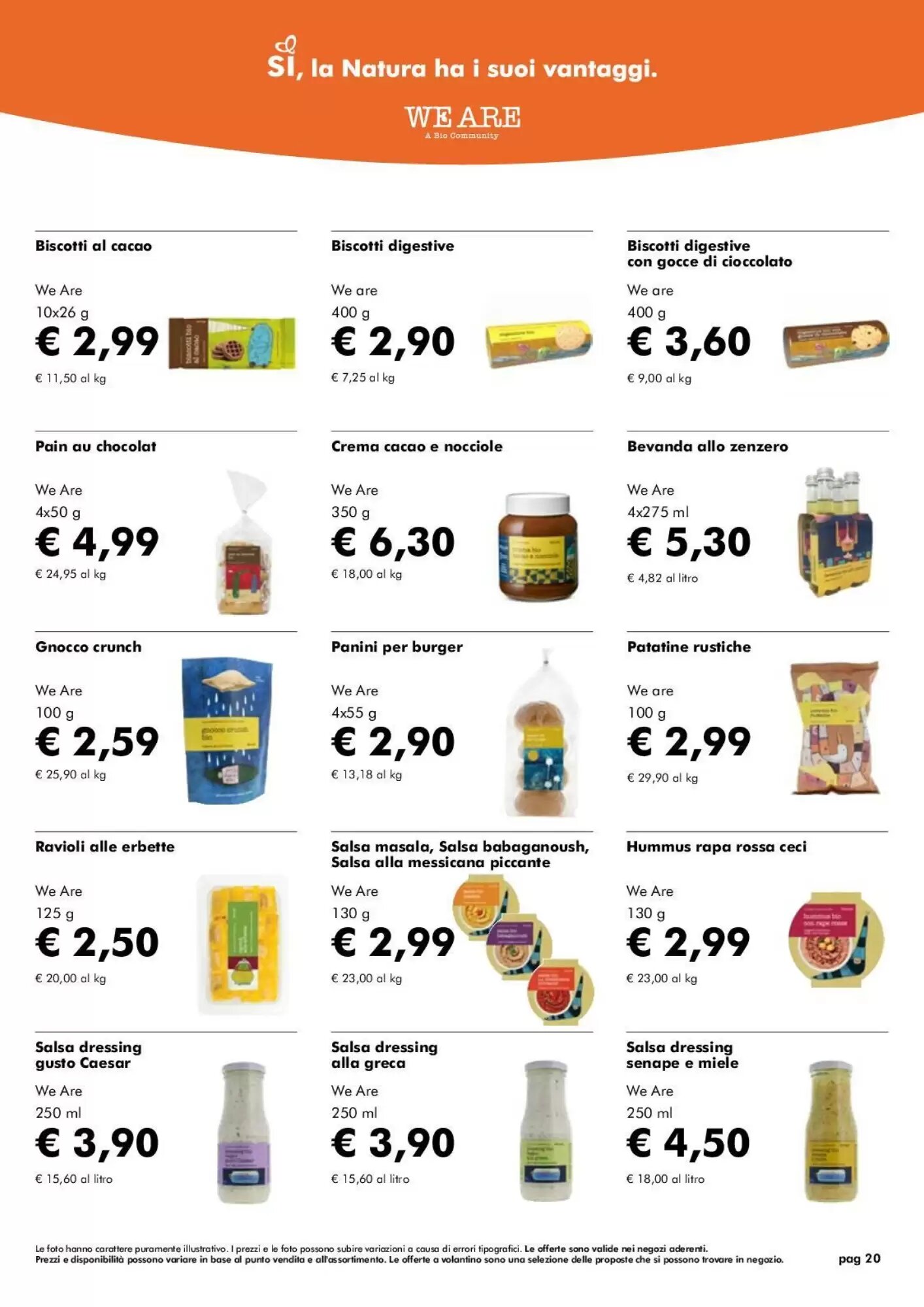 Volantino promozionale NaturaSì  valide dal 09/09/2026 - Pagina 20.