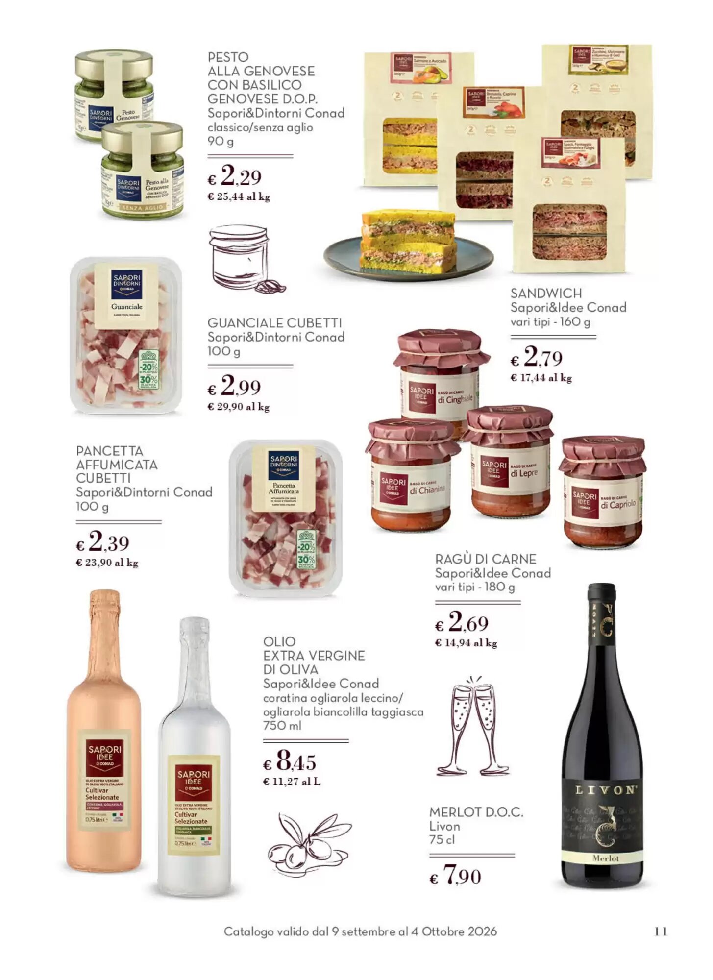 Volantino promozionale Conad Superstore  valide dal 09/09/2026 - Pagina 11.