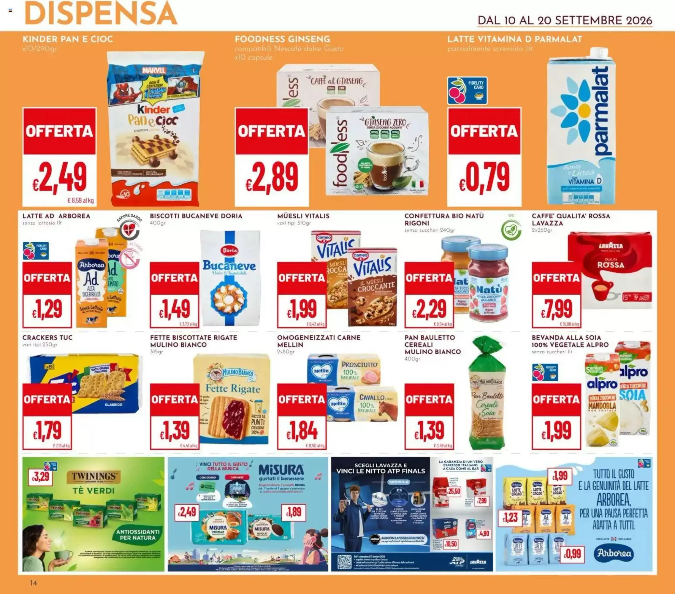 Volantino promozionale Pan  valide dal 10/09/2026 - Pagina 14.