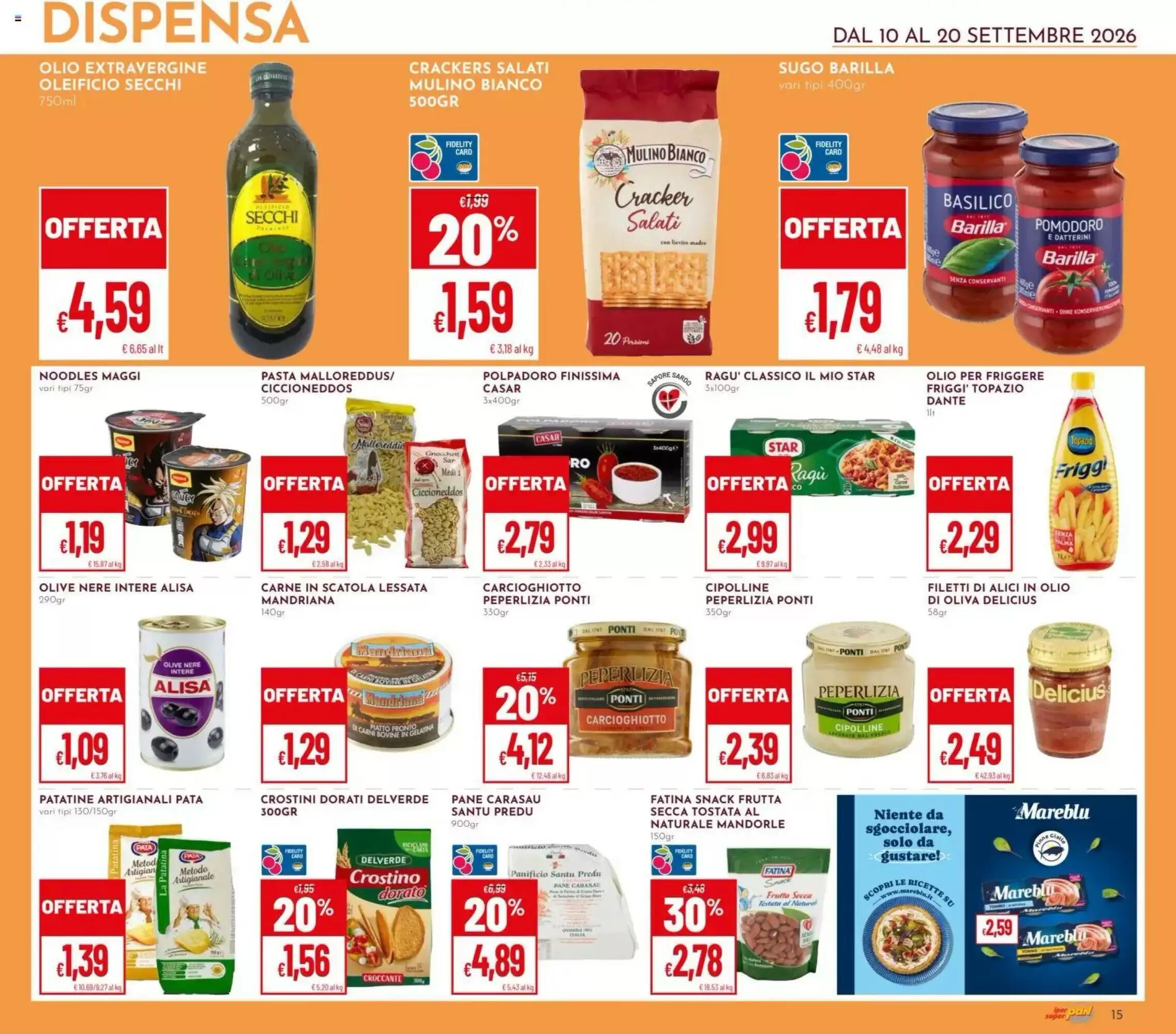 Volantino promozionale Pan  valide dal 10/09/2026 - Pagina 15.