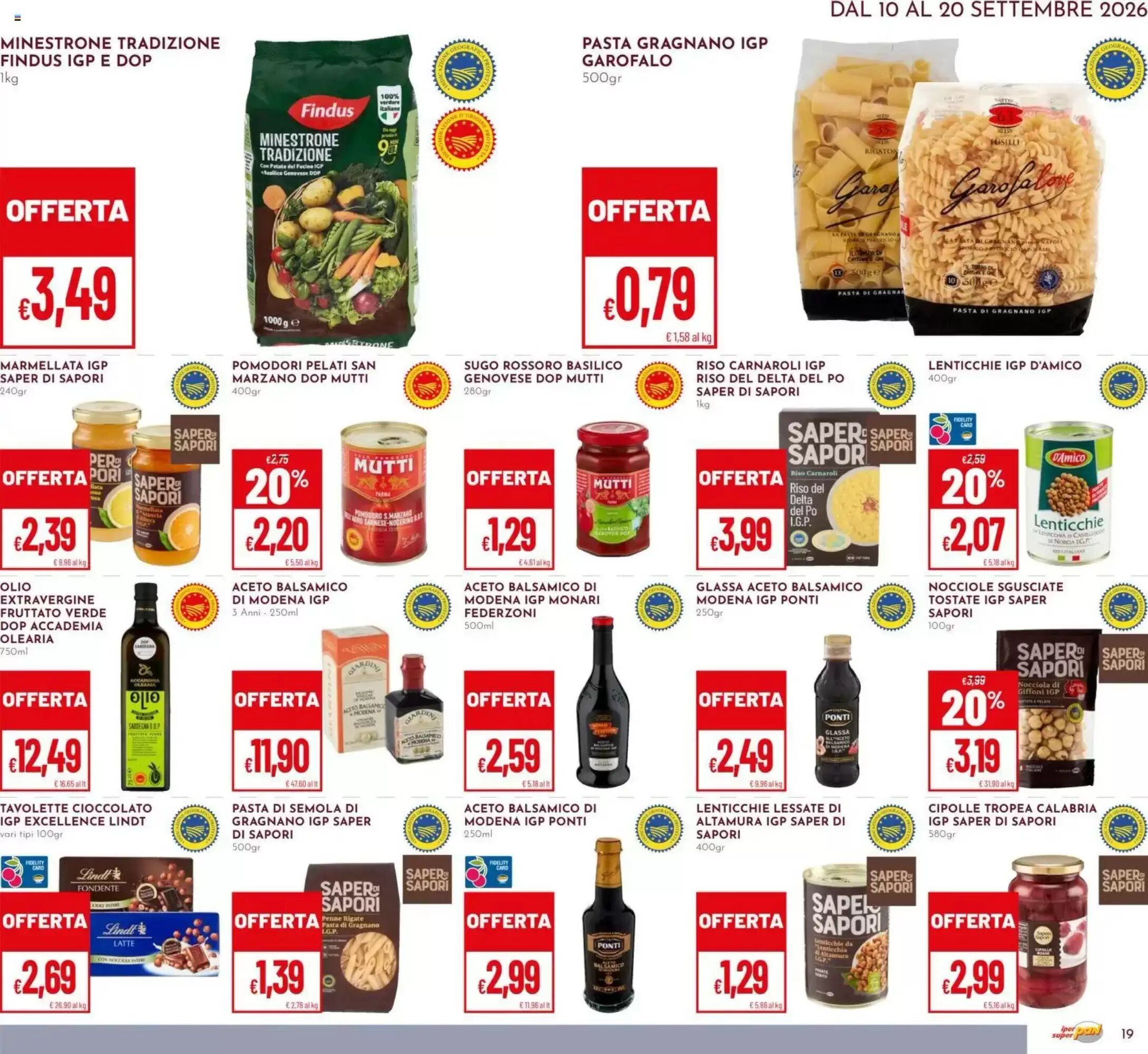Volantino promozionale Pan  valide dal 10/09/2026 - Pagina 19.