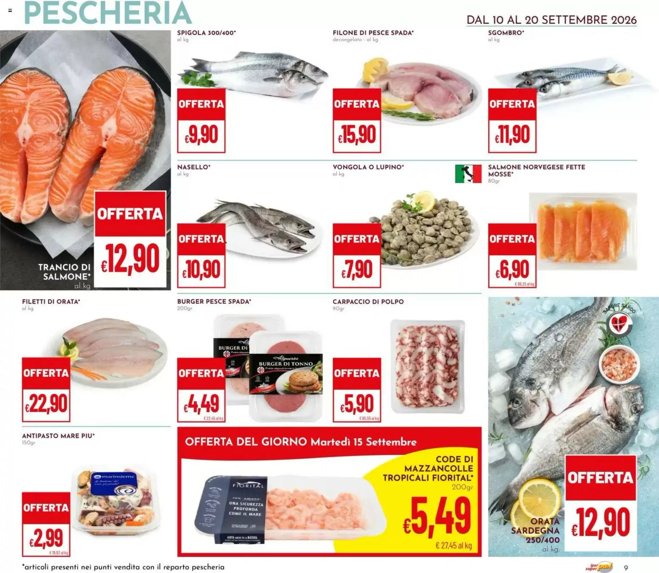 Volantino promozionale Pan  valide dal 10/09/2026 - Pagina 9.