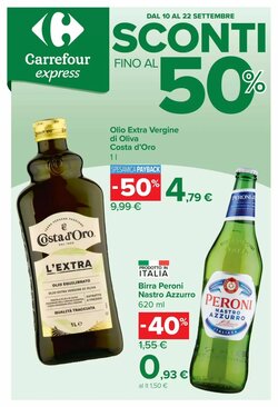 Volantino promozionale Carrefour Express  valide dal 10/09/2026