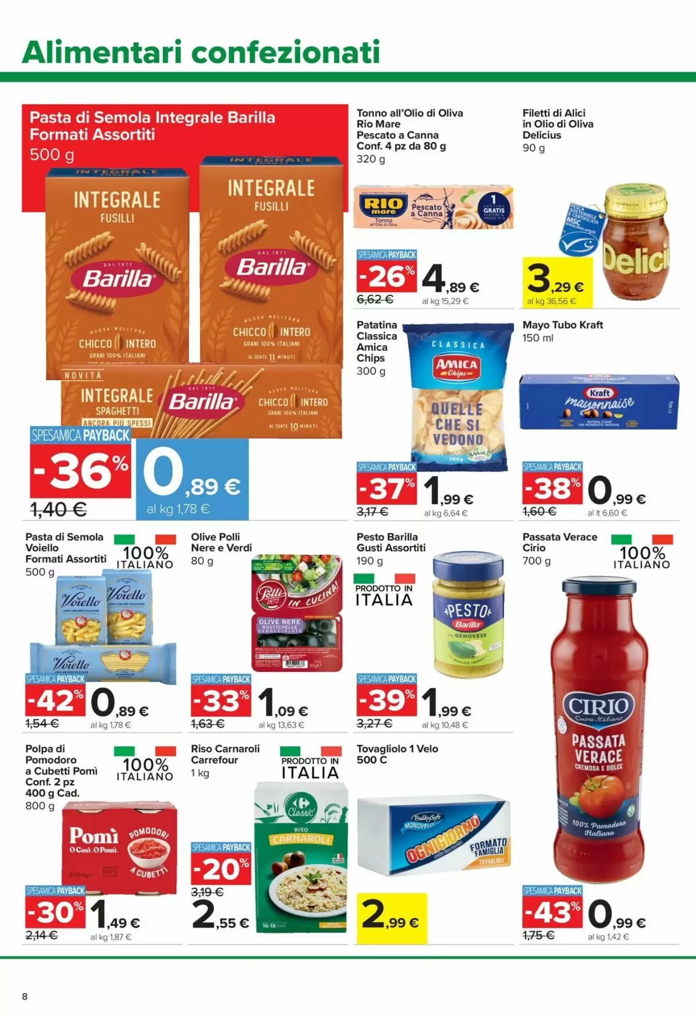 Volantino promozionale Carrefour Express  valide dal 10/09/2026 - Pagina 8.