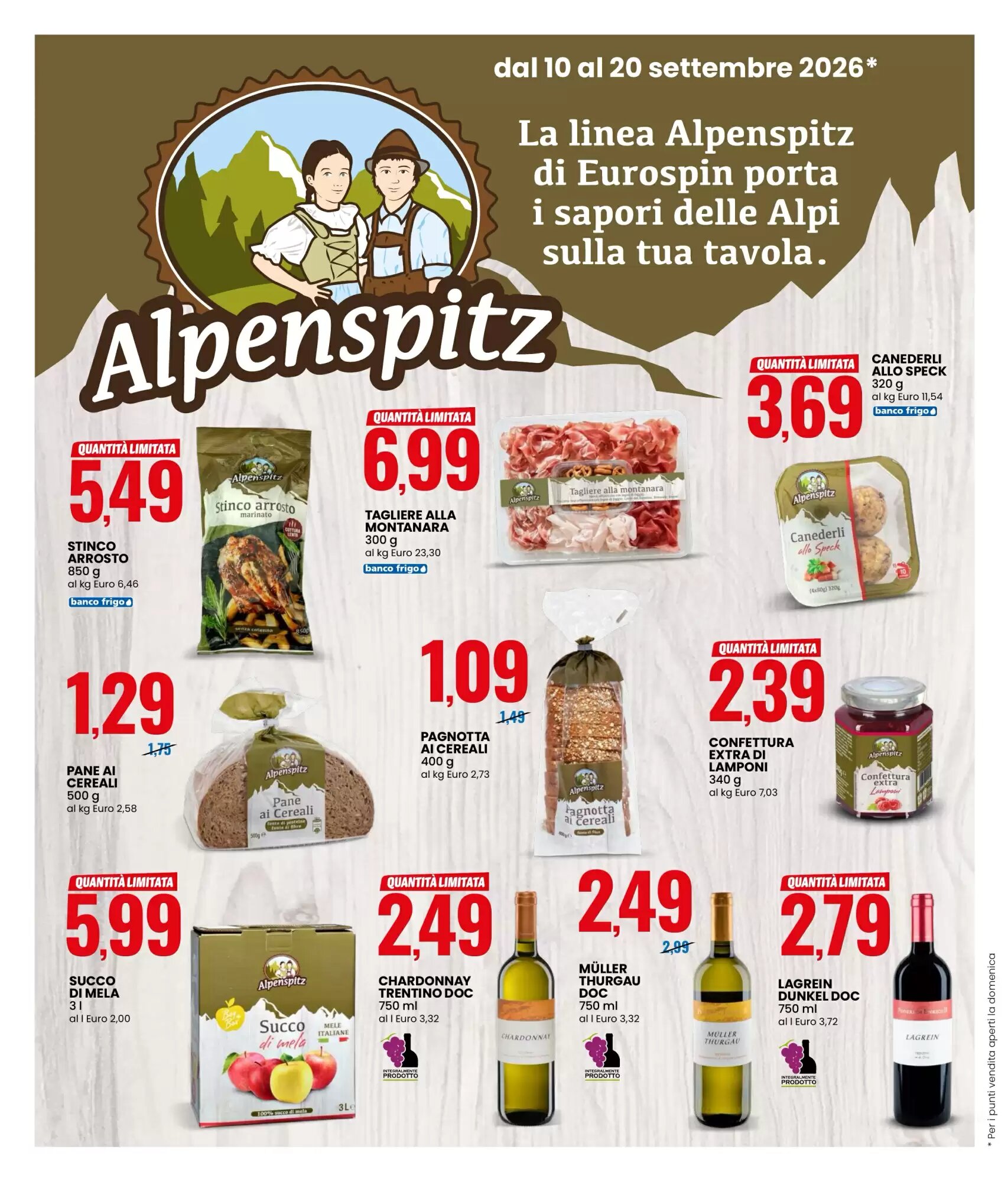 Volantino promozionale Eurospin  valide dal 10/09/2026 - Pagina 10.