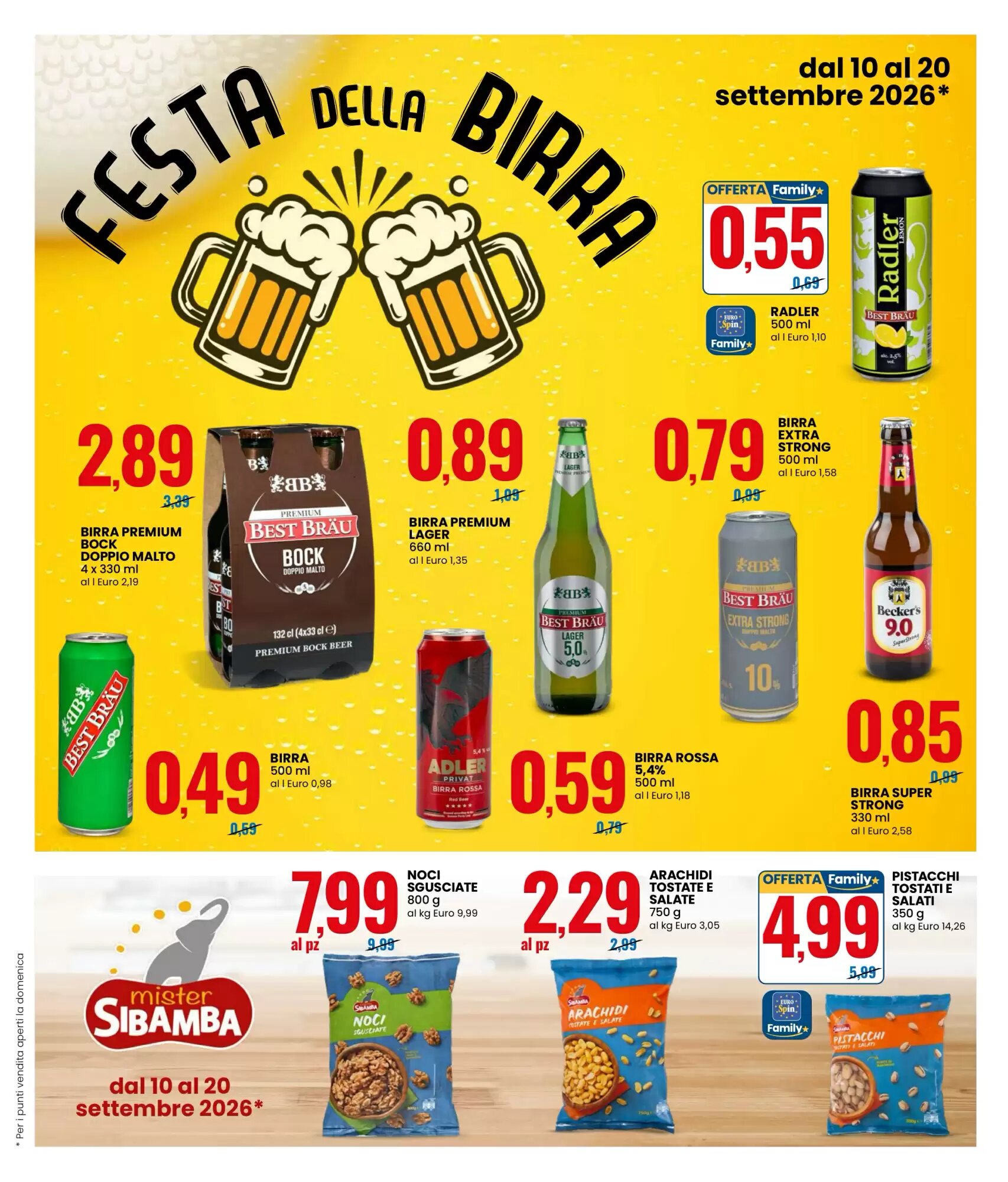 Volantino promozionale Eurospin  valide dal 10/09/2026 - Pagina 11.