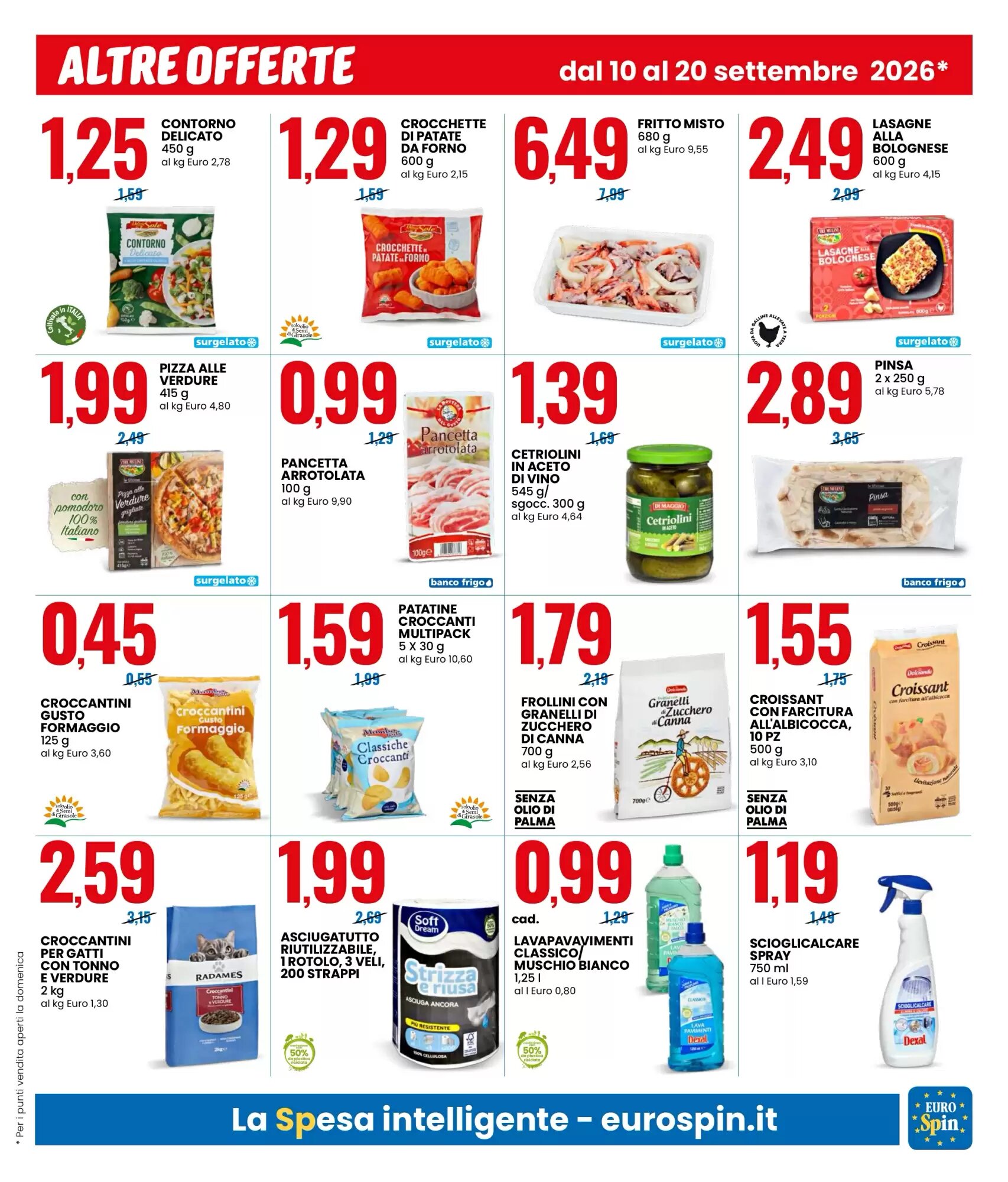 Volantino promozionale Eurospin  valide dal 10/09/2026 - Pagina 13.