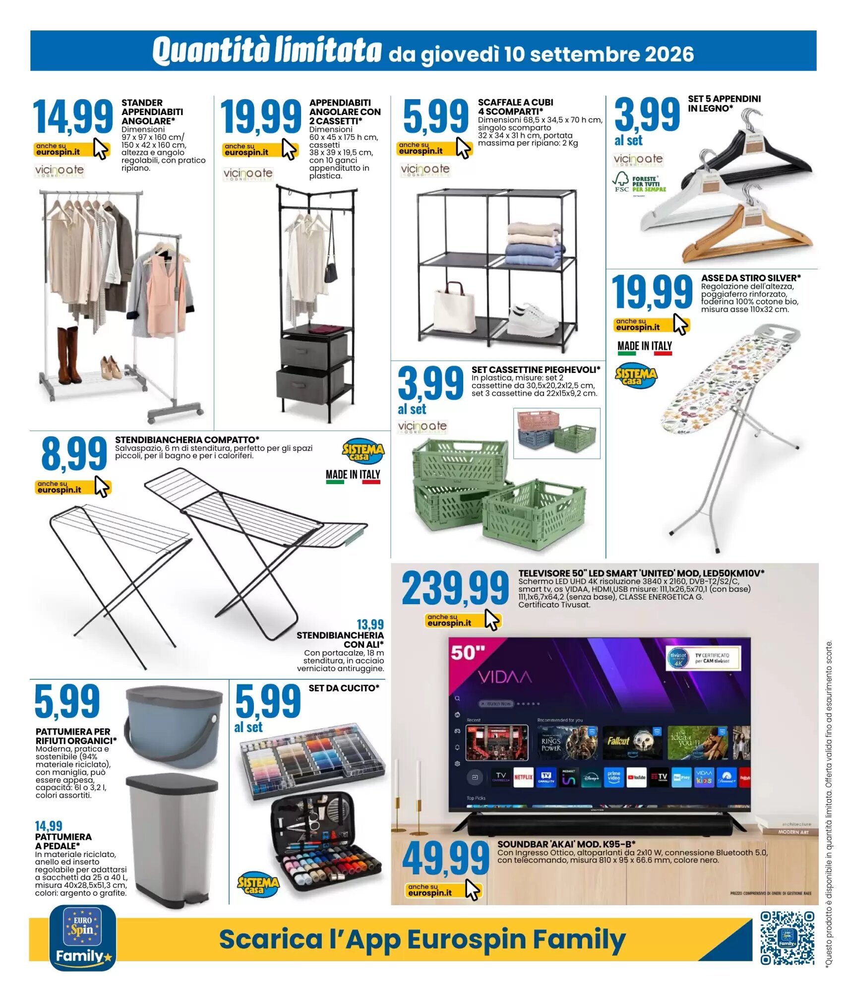 Volantino promozionale Eurospin  valide dal 10/09/2026 - Pagina 14.