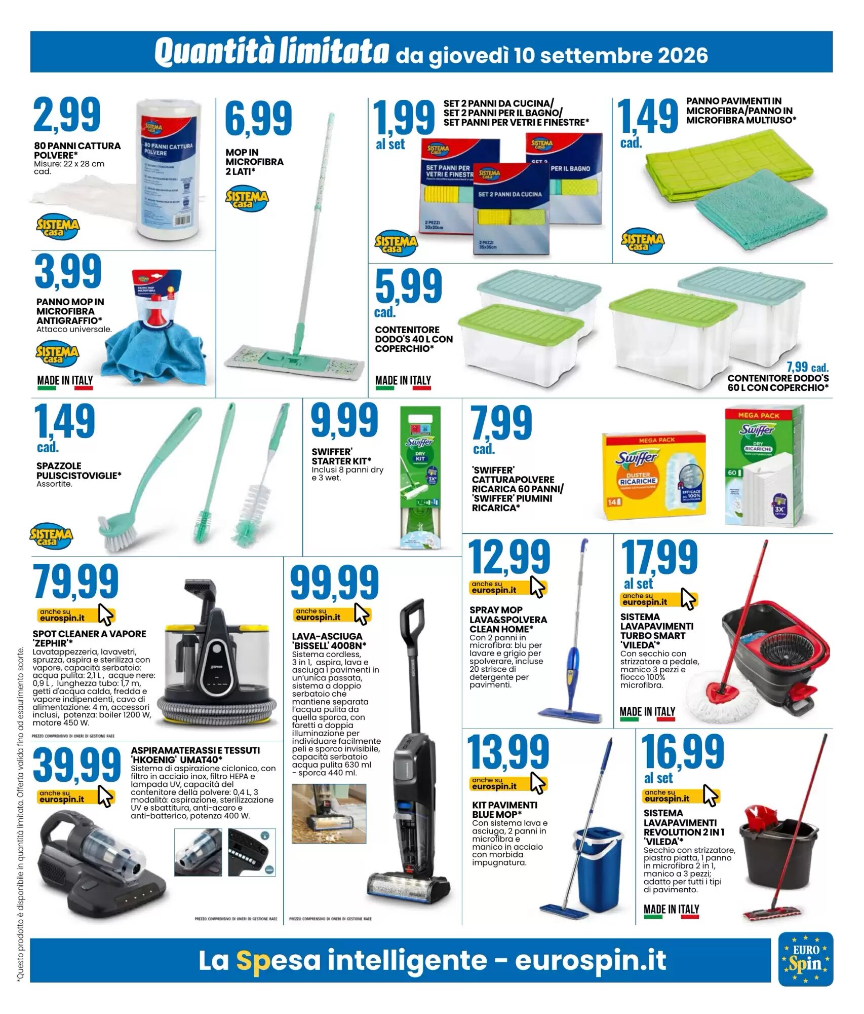 Volantino promozionale Eurospin  valide dal 10/09/2026 - Pagina 15.