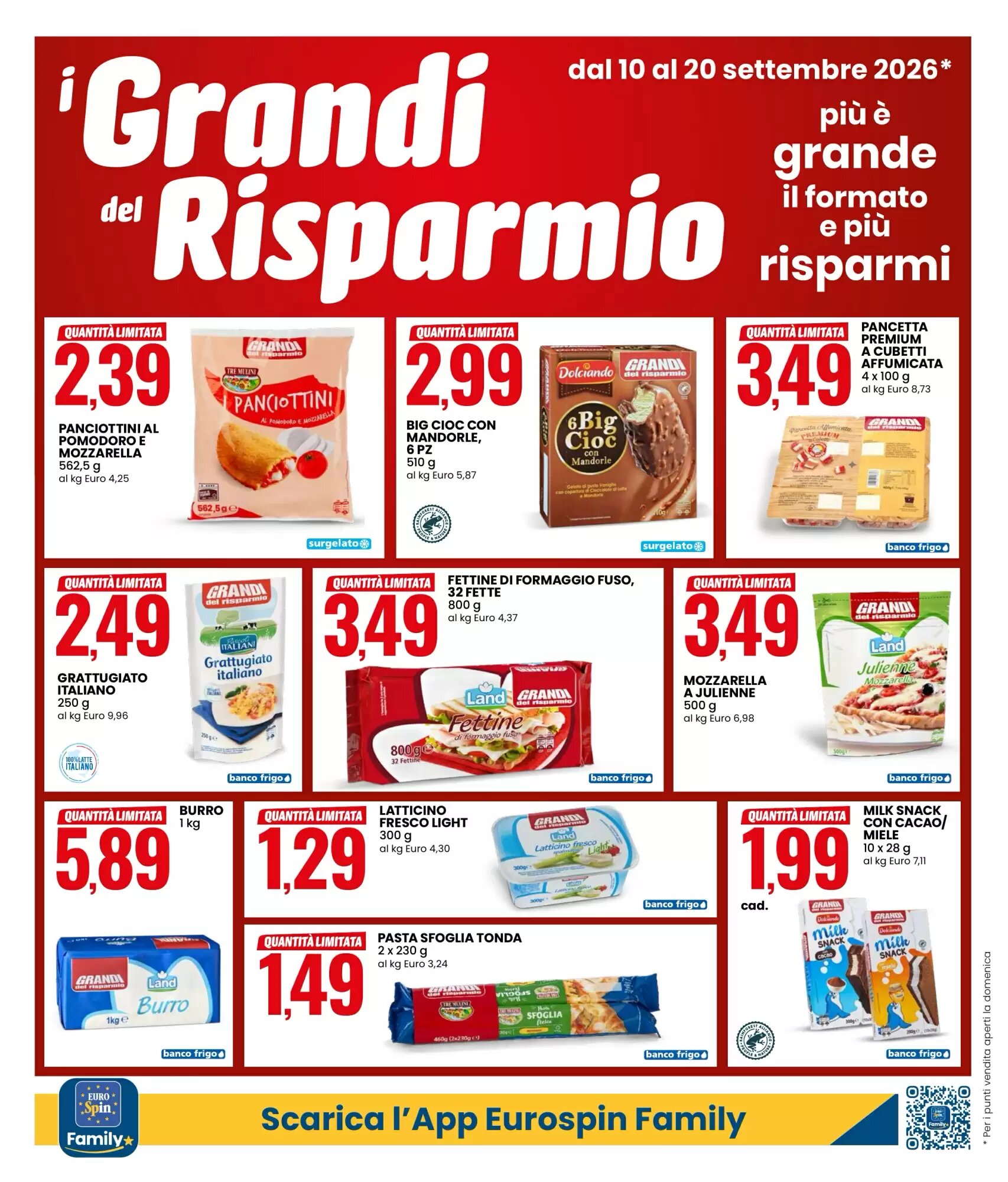 Volantino promozionale Eurospin  valide dal 10/09/2026 - Pagina 2.