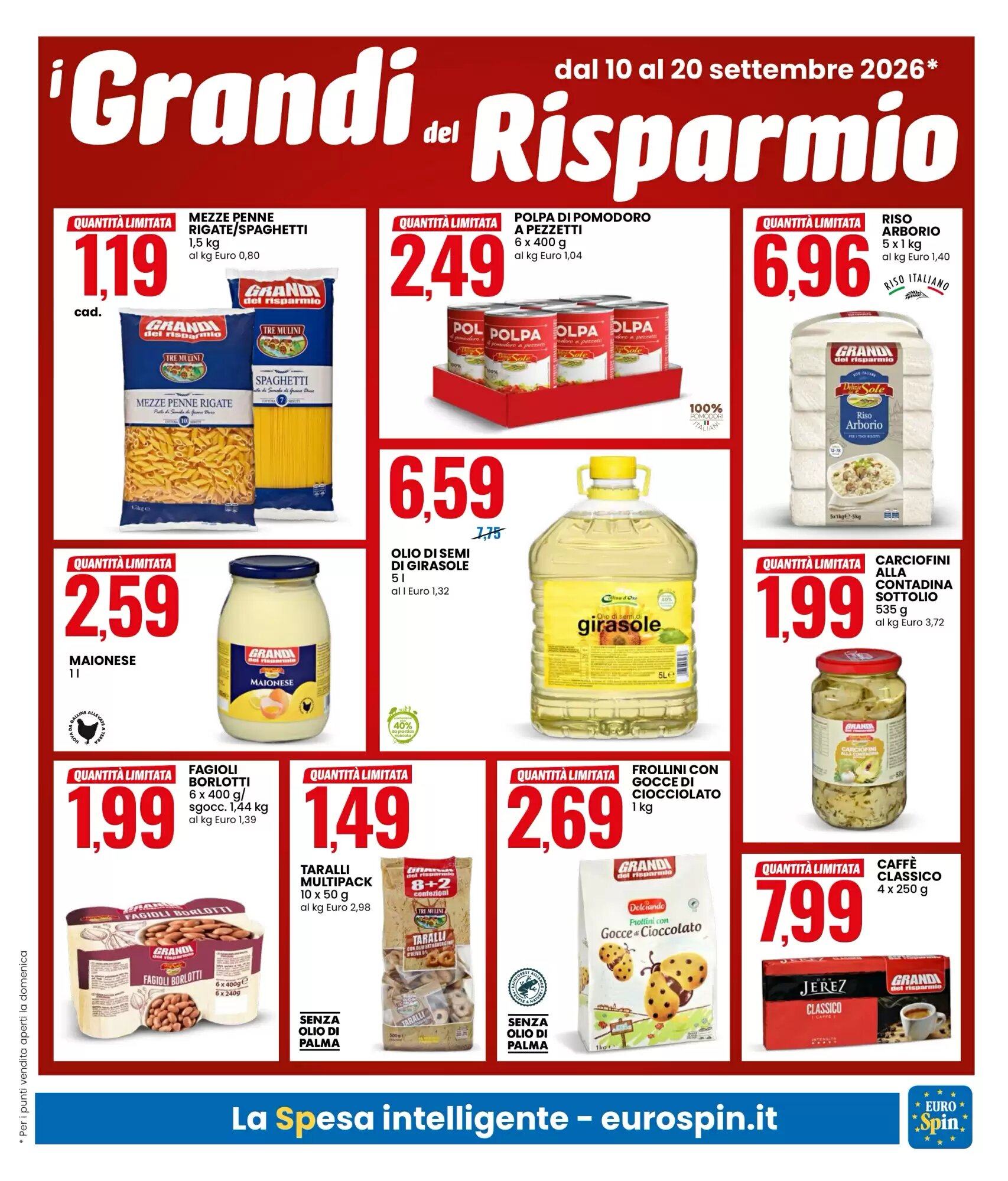 Volantino promozionale Eurospin  valide dal 10/09/2026 - Pagina 3.