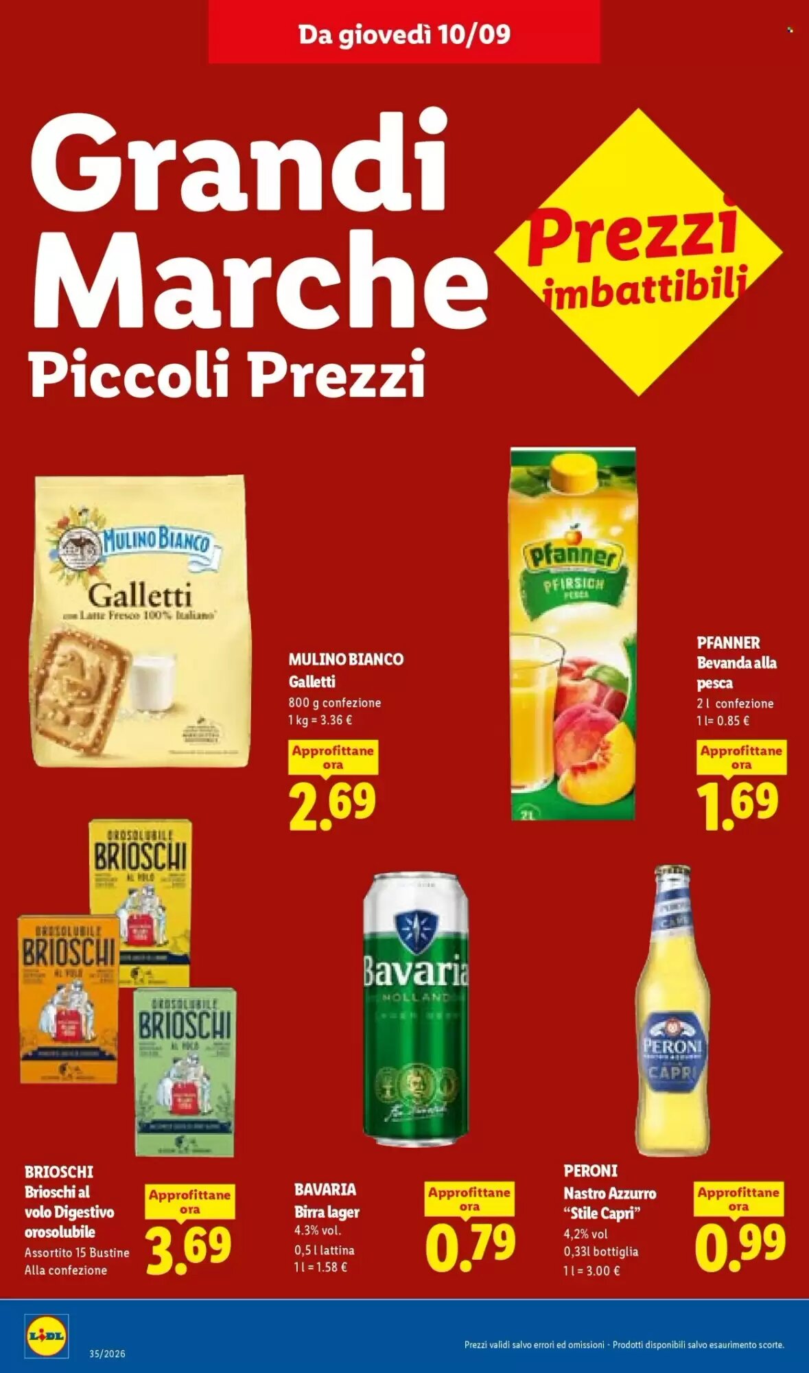 Volantino promozionale Lidl  valide dal 10/09/2026 - Pagina 16.
