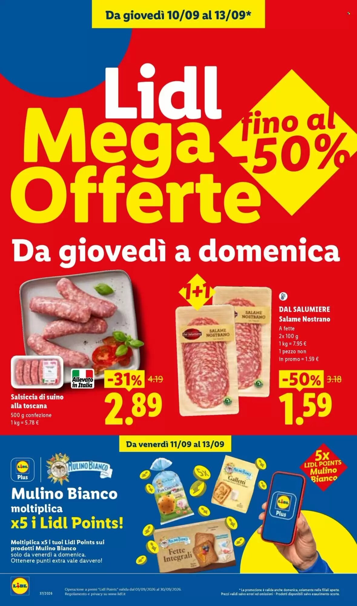 Volantino promozionale Lidl  valide dal 10/09/2026 - Pagina 2.