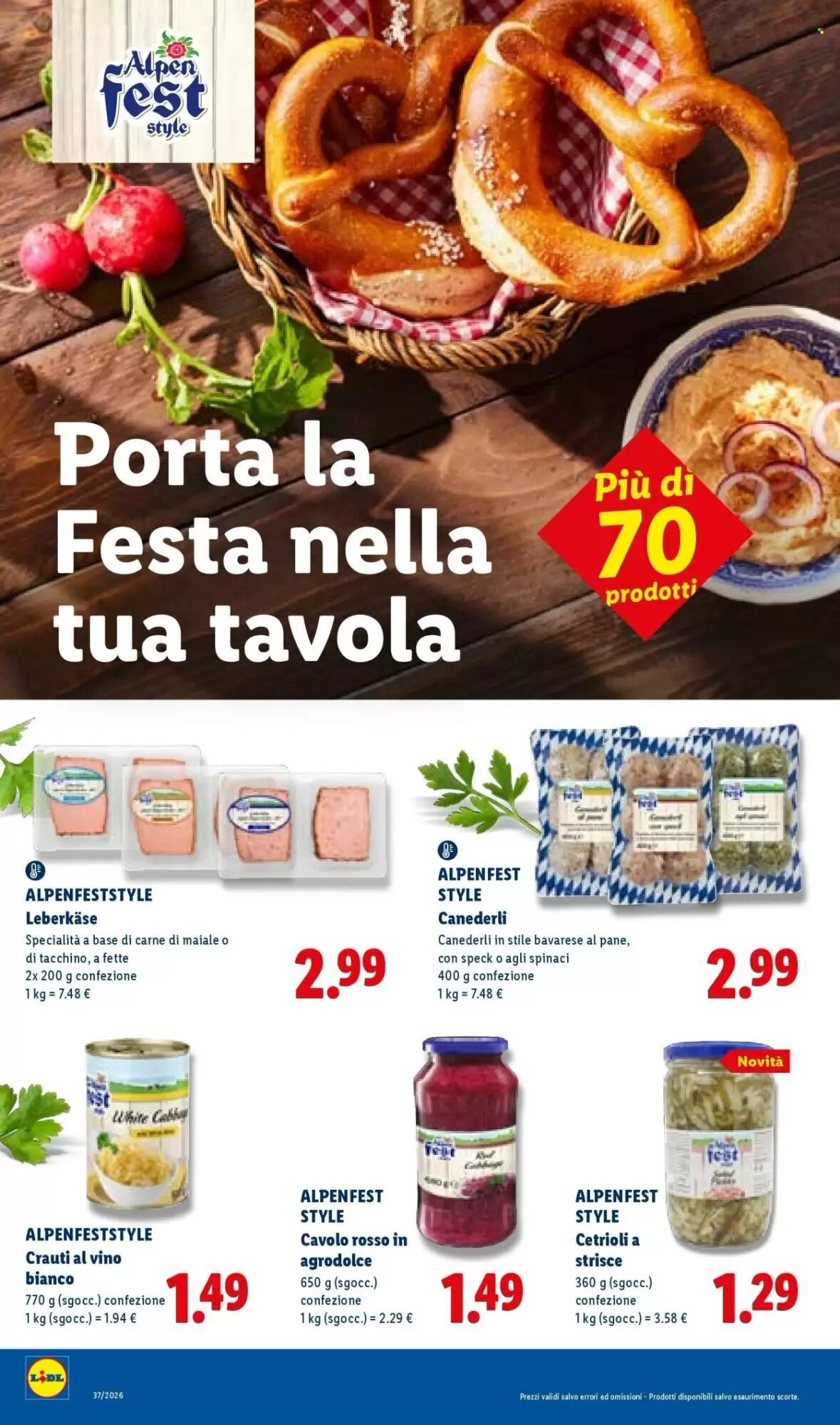 Volantino promozionale Lidl  valide dal 10/09/2026 - Pagina 22.